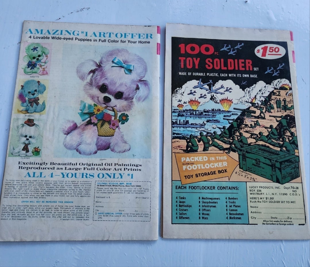 2 Gold Key Walt Disney Comics & Stories Featuring Donald Duck #3 1970  #9 1975