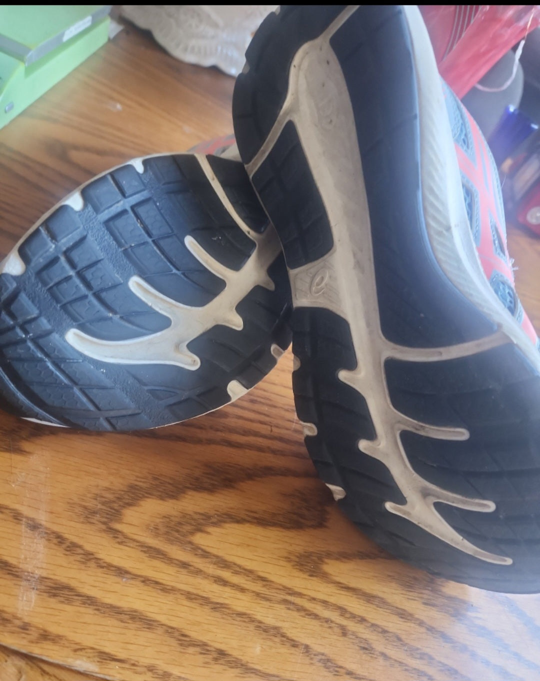 Asics Gel-Contend 7 light blueish periwinkle & Pink Salt Running Shoes Women's 9.