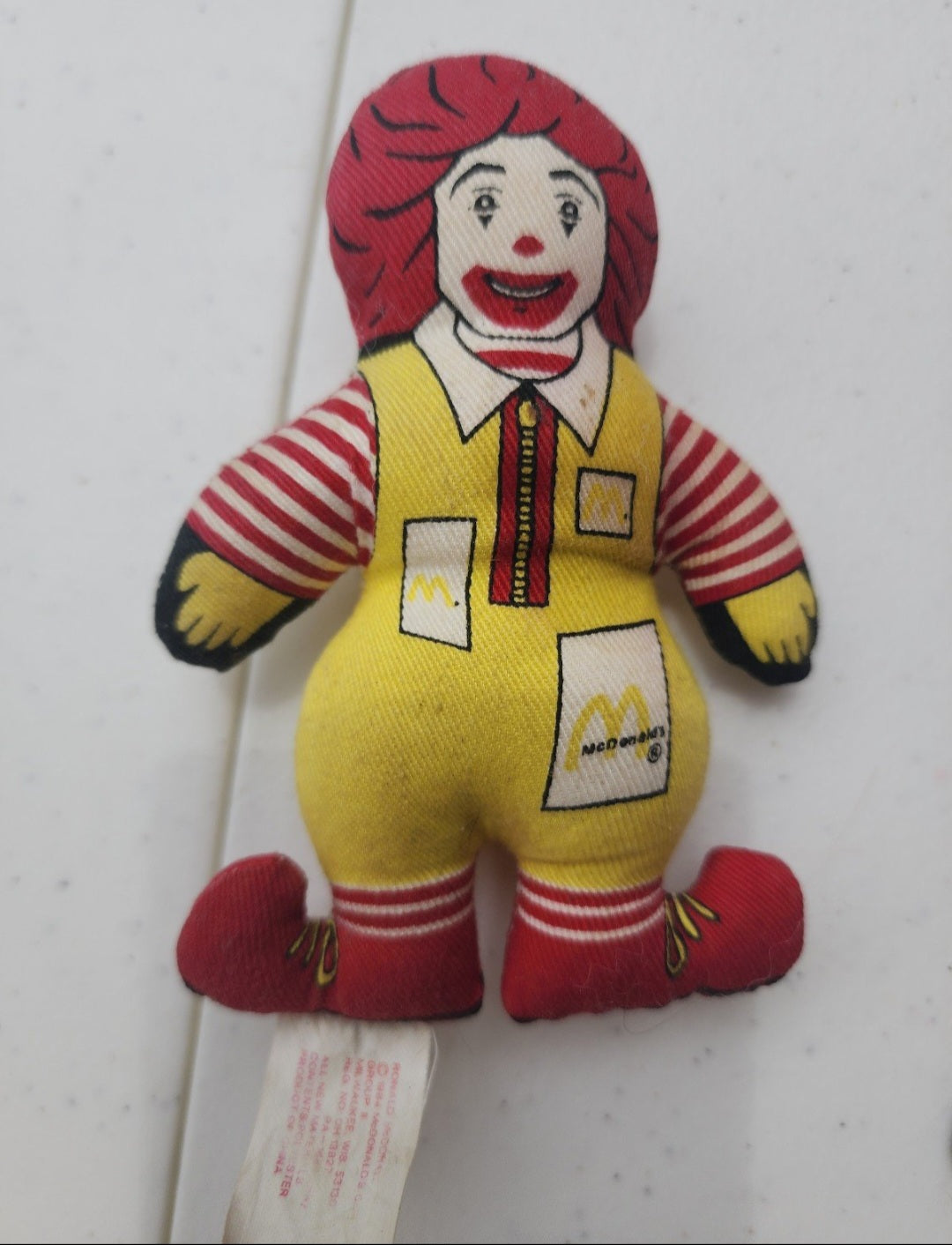 RONALD McDONALD Doll 21" - Hasbro - 1978 & 5" doll
