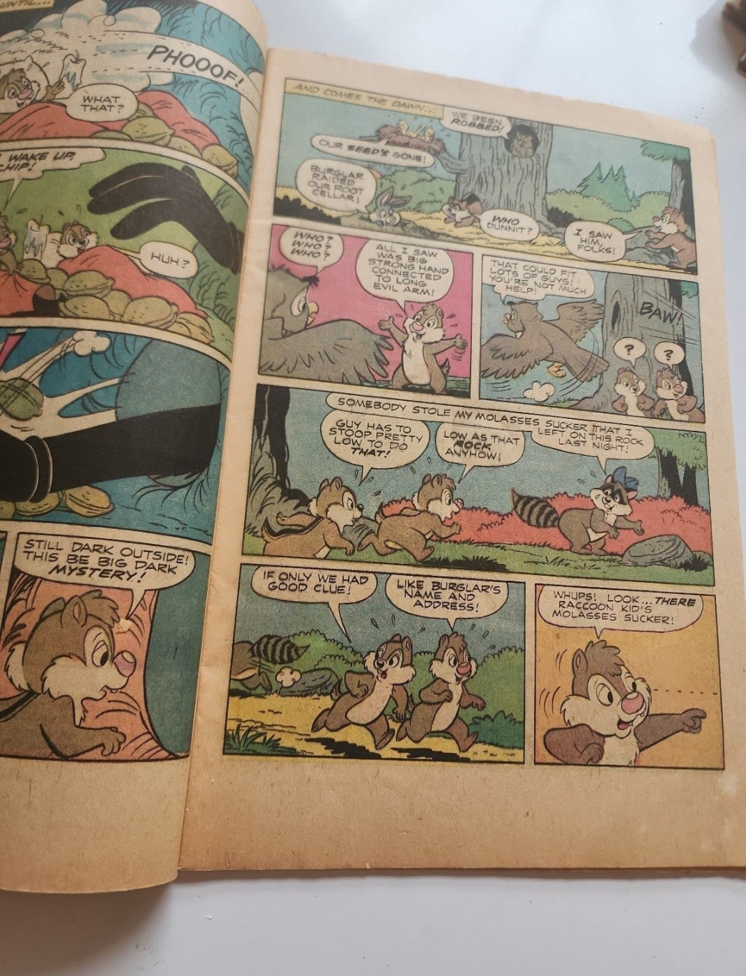 VTG Walt Disney Chip 'N' Dale #41 (1976) Gold Key Donald Duck