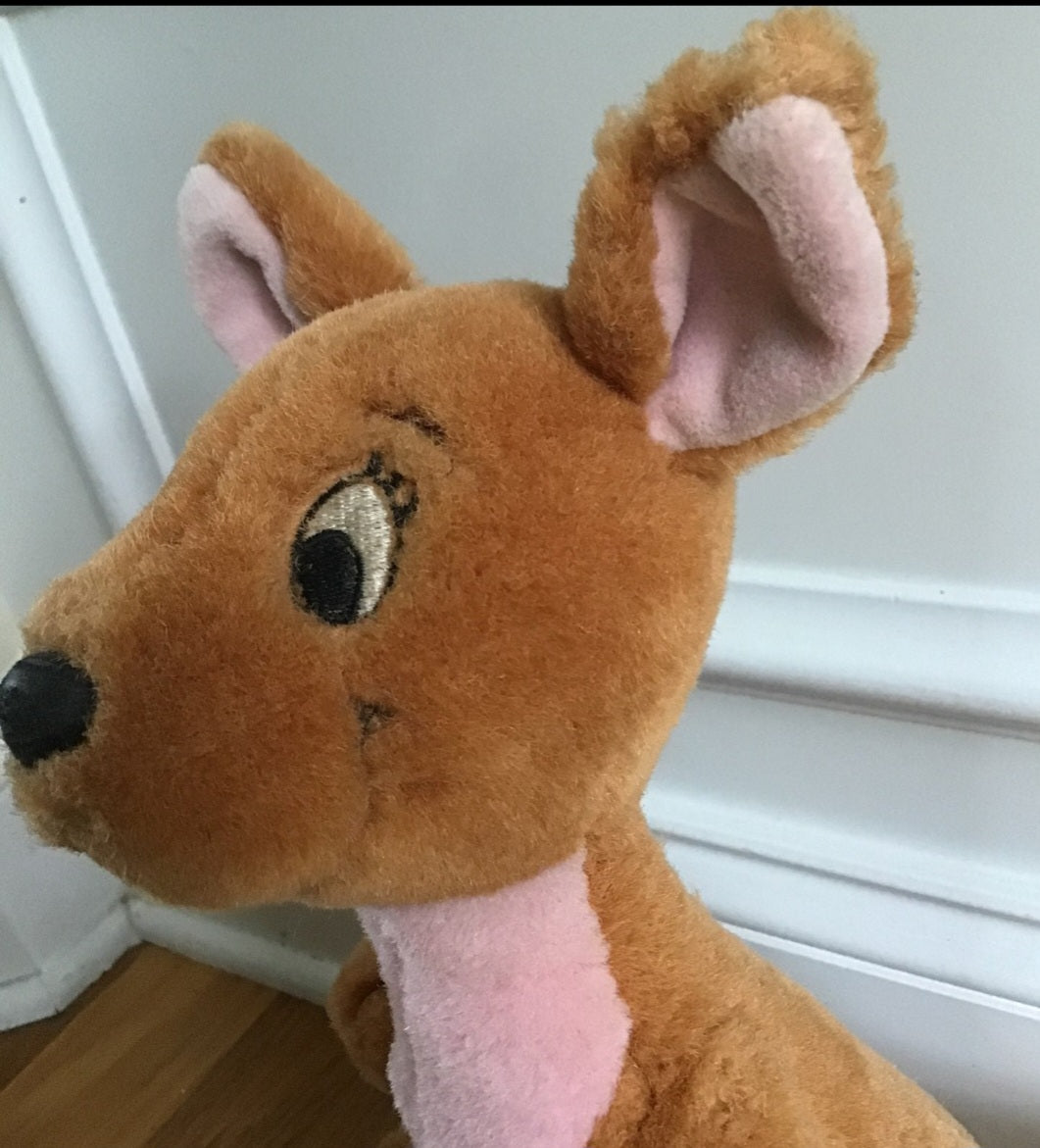 Vtg Kanga Disney World Exclusive Kangaroo Winnie the Pooh (102)