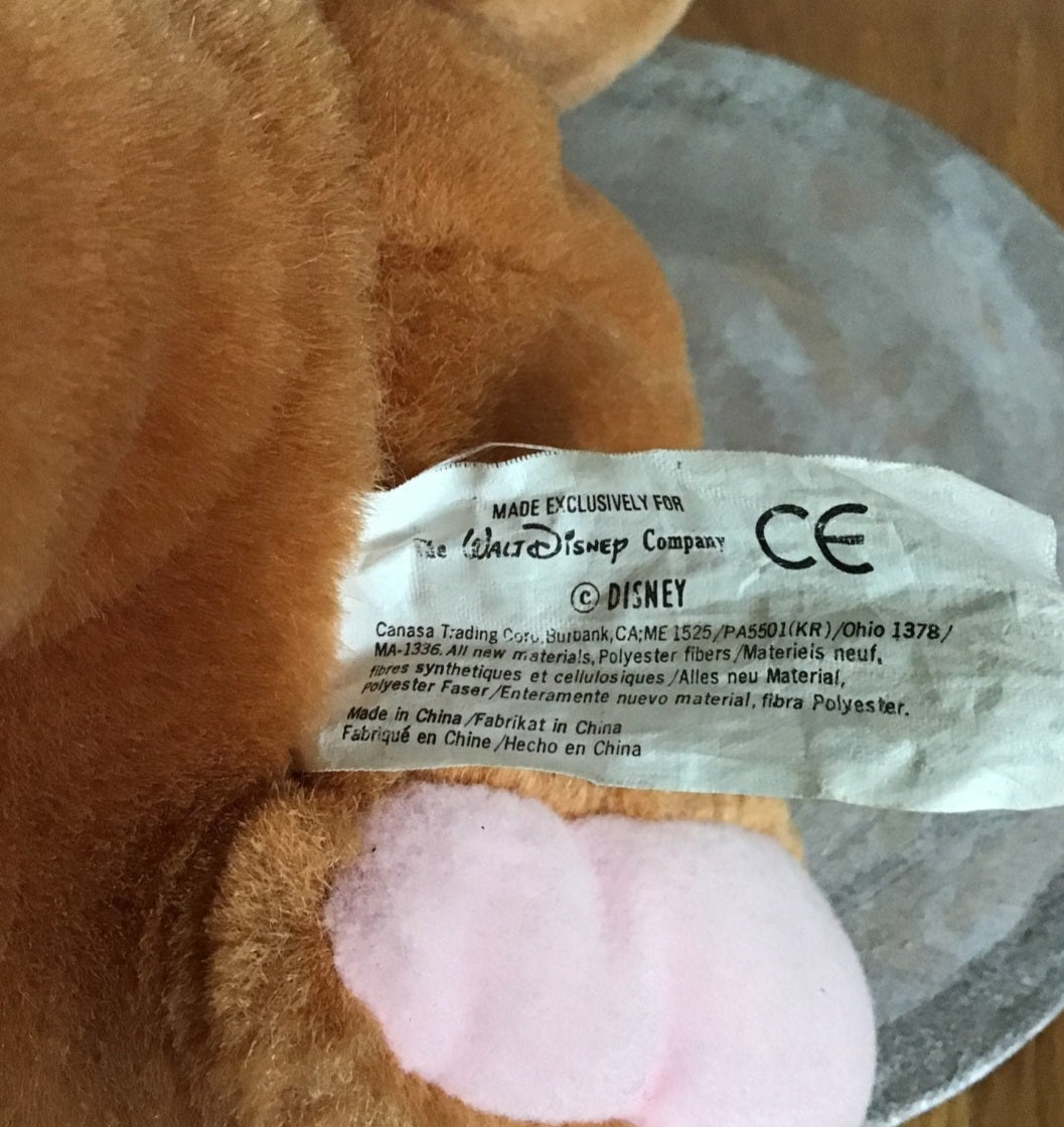 Vtg Kanga Disney World Exclusive Kangaroo Winnie the Pooh (102)