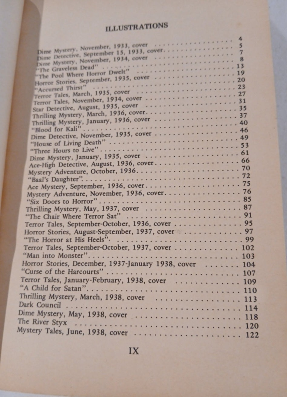 The Shudder Pulps: A History of the Weird Menace Magazines of the 1930's