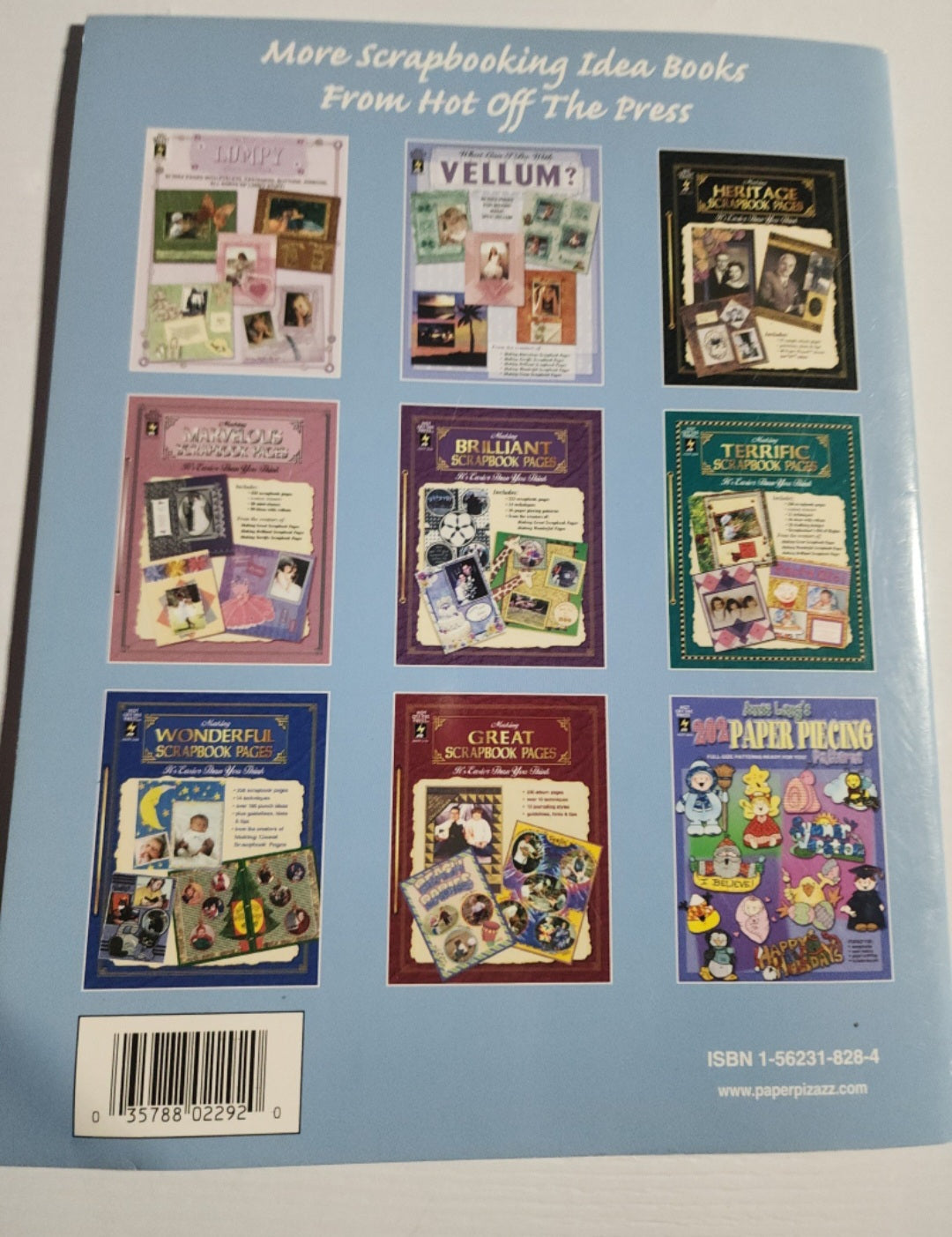 102 Ideas for 3-D Embellishments by hot off the press  Scrapbook accents