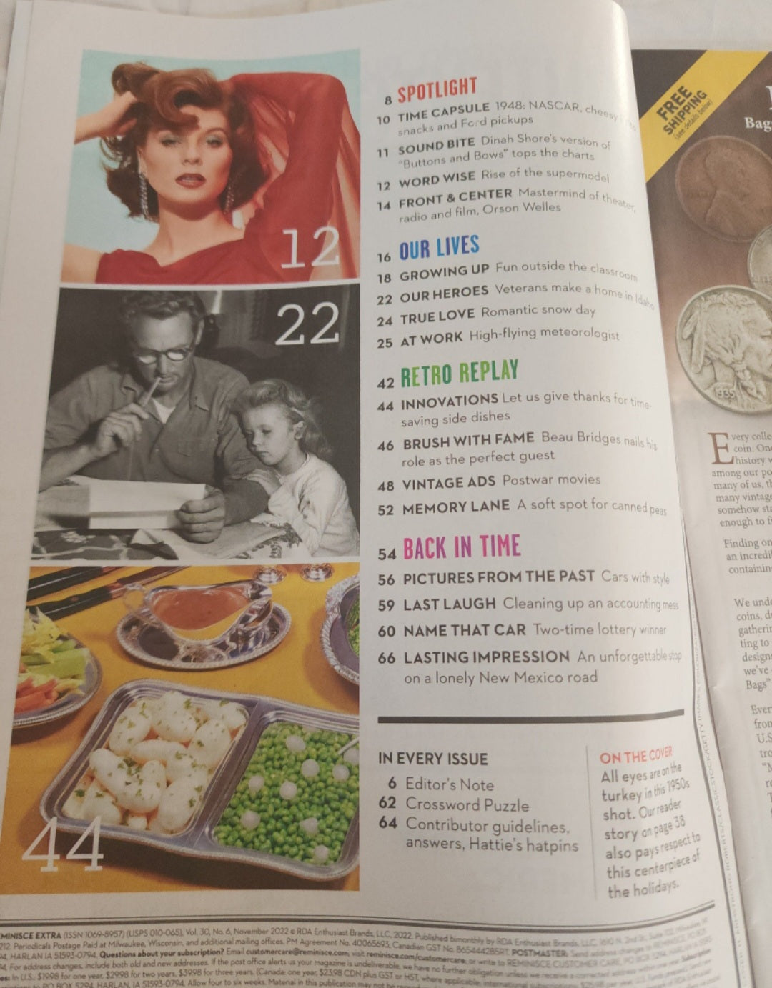 Reminisce Magazine November 2022 Classic Holiday Moments