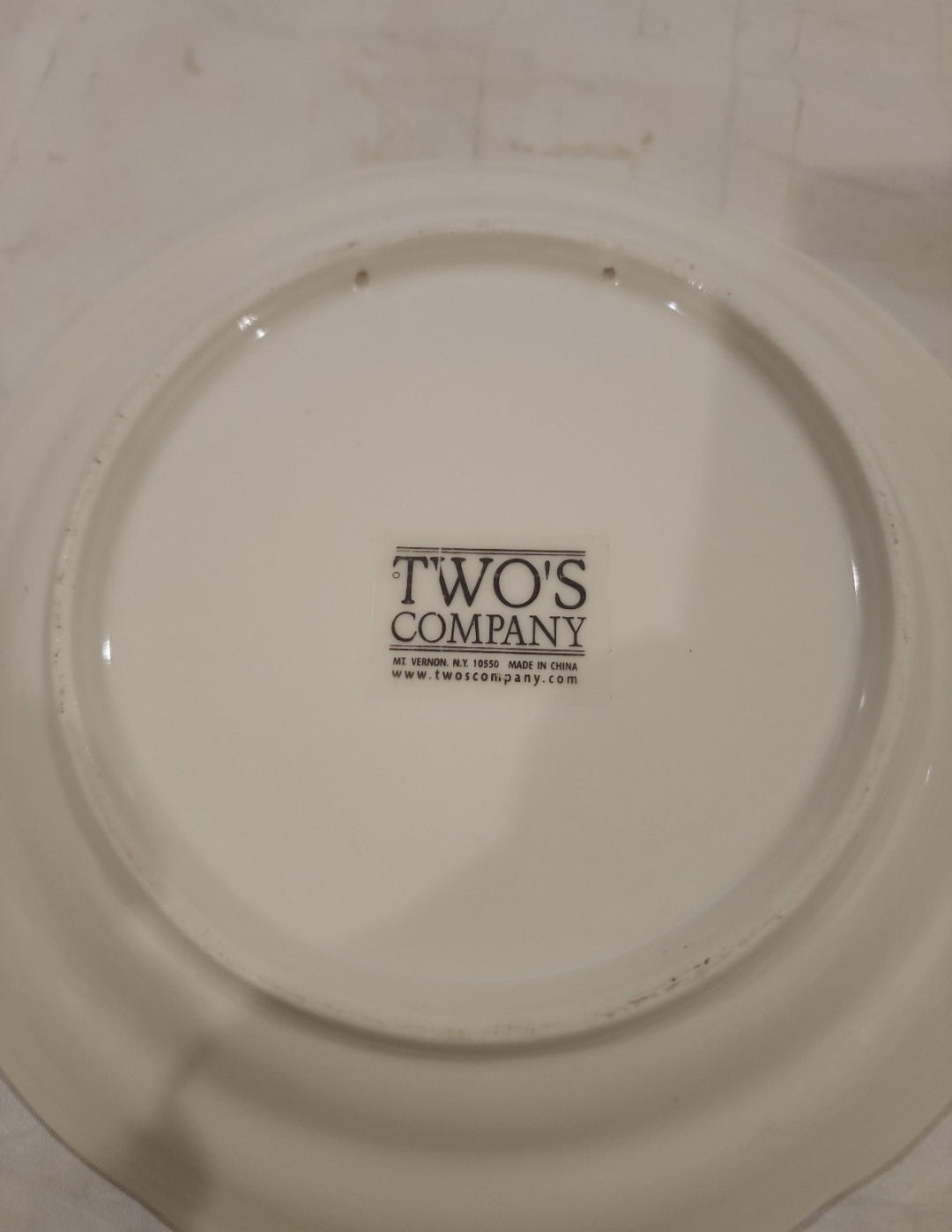 Two’s Company Brown Transferware Women & Urns Wall Hanging Plate