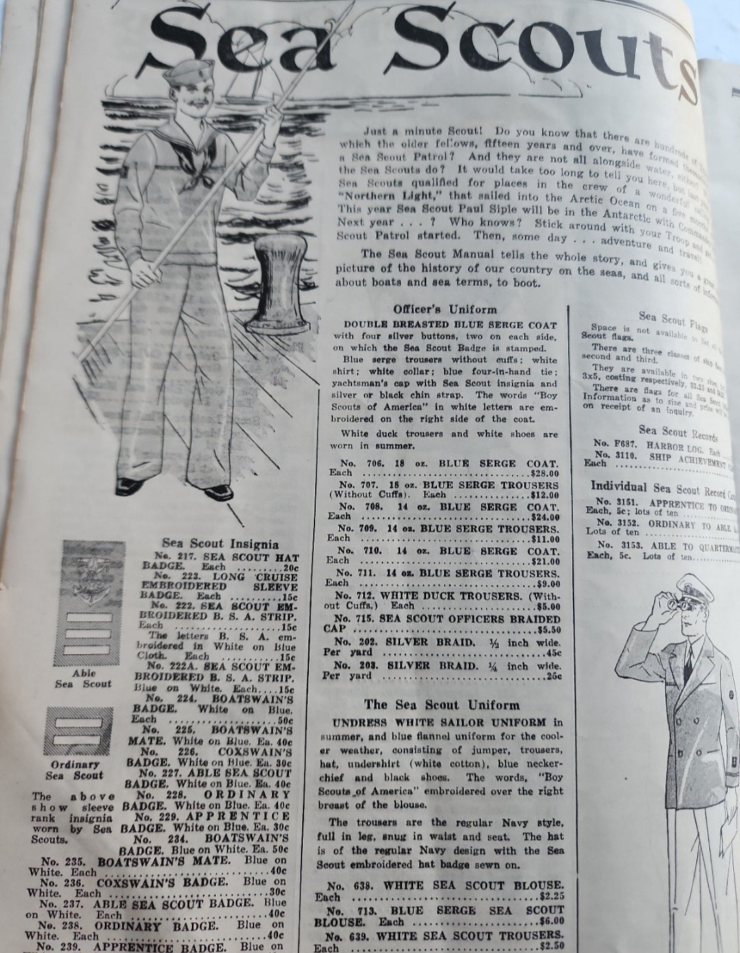 1928-29 THE Boy SCOUT EXECUTIVE EQUIPMENT NUMBER,