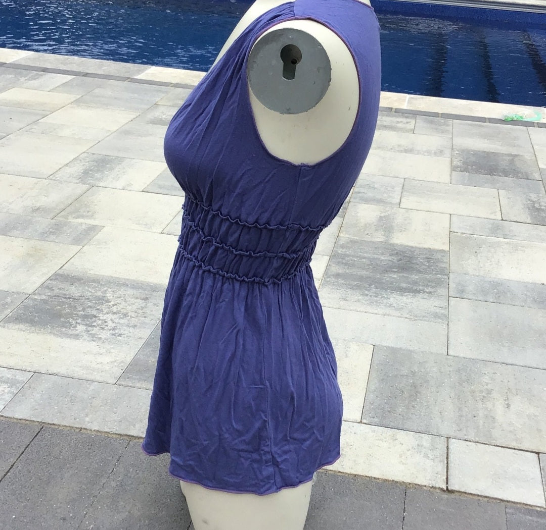 Women’s Sleeveless Shirt periwinkle XS by Max Studio