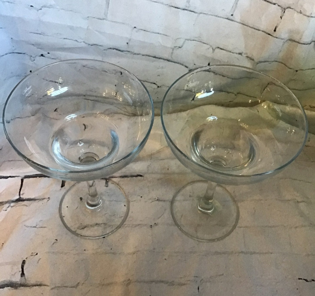 2 Margarita Glasses 12 oz.