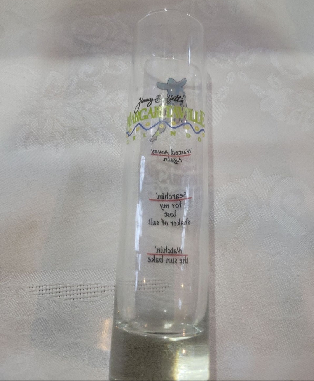 Margaritiville Jimmy Buffett's Tall Shot Glass