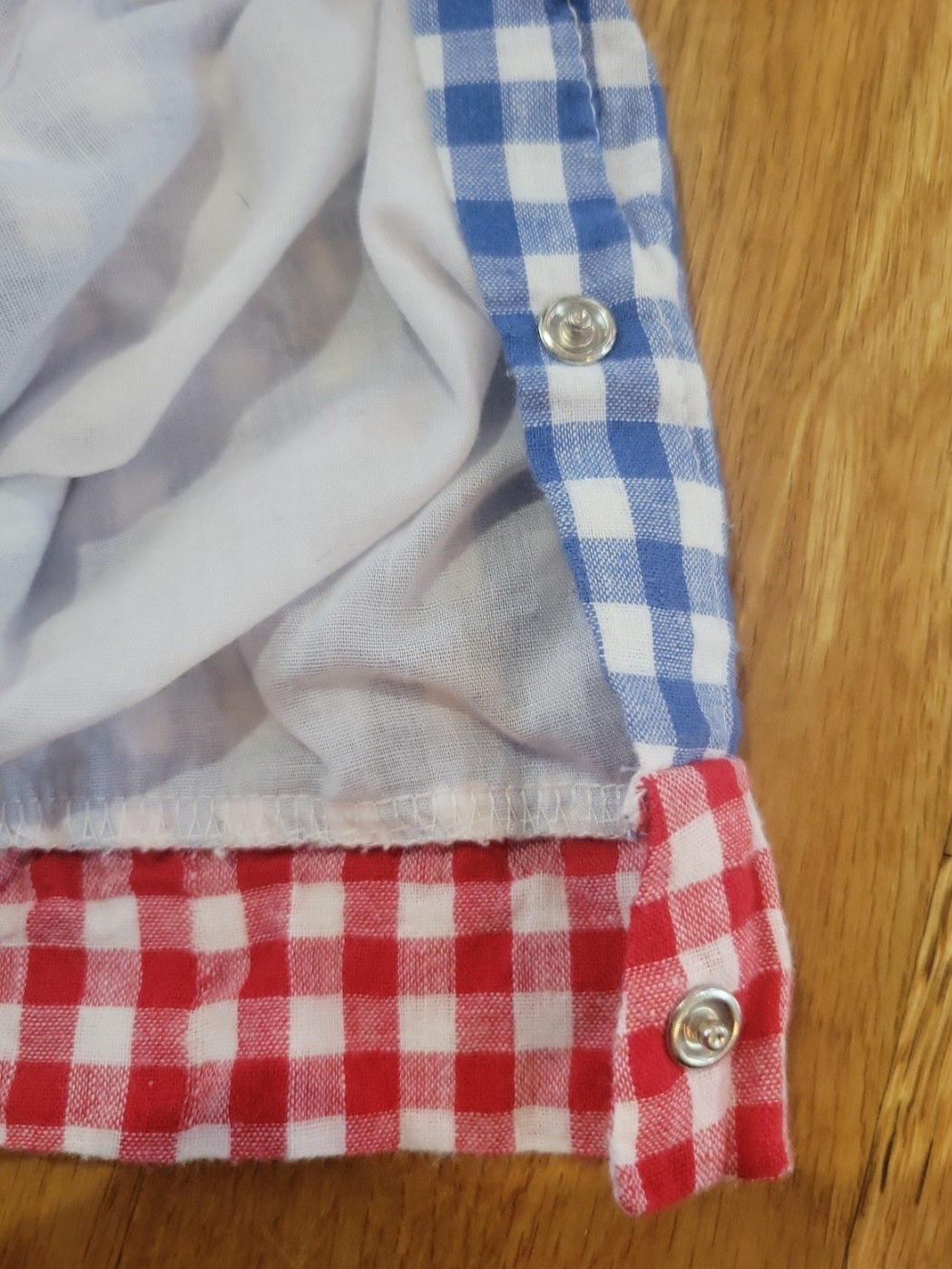 Boys Mudpie 2T-3T plaid overalls