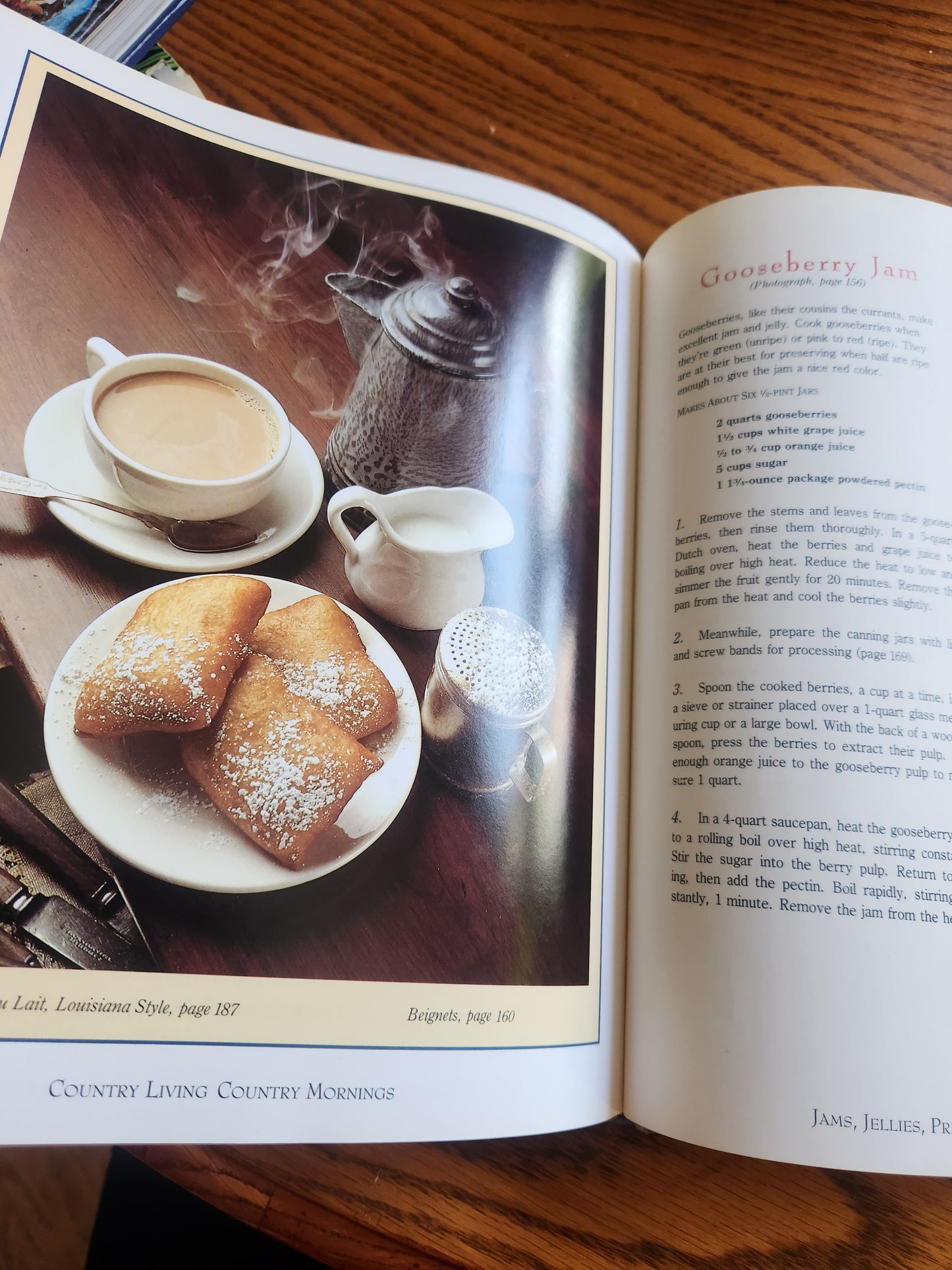 Country Living Country Mornings Cookbook Breakfast Recipes Lucy Wing Hardcover