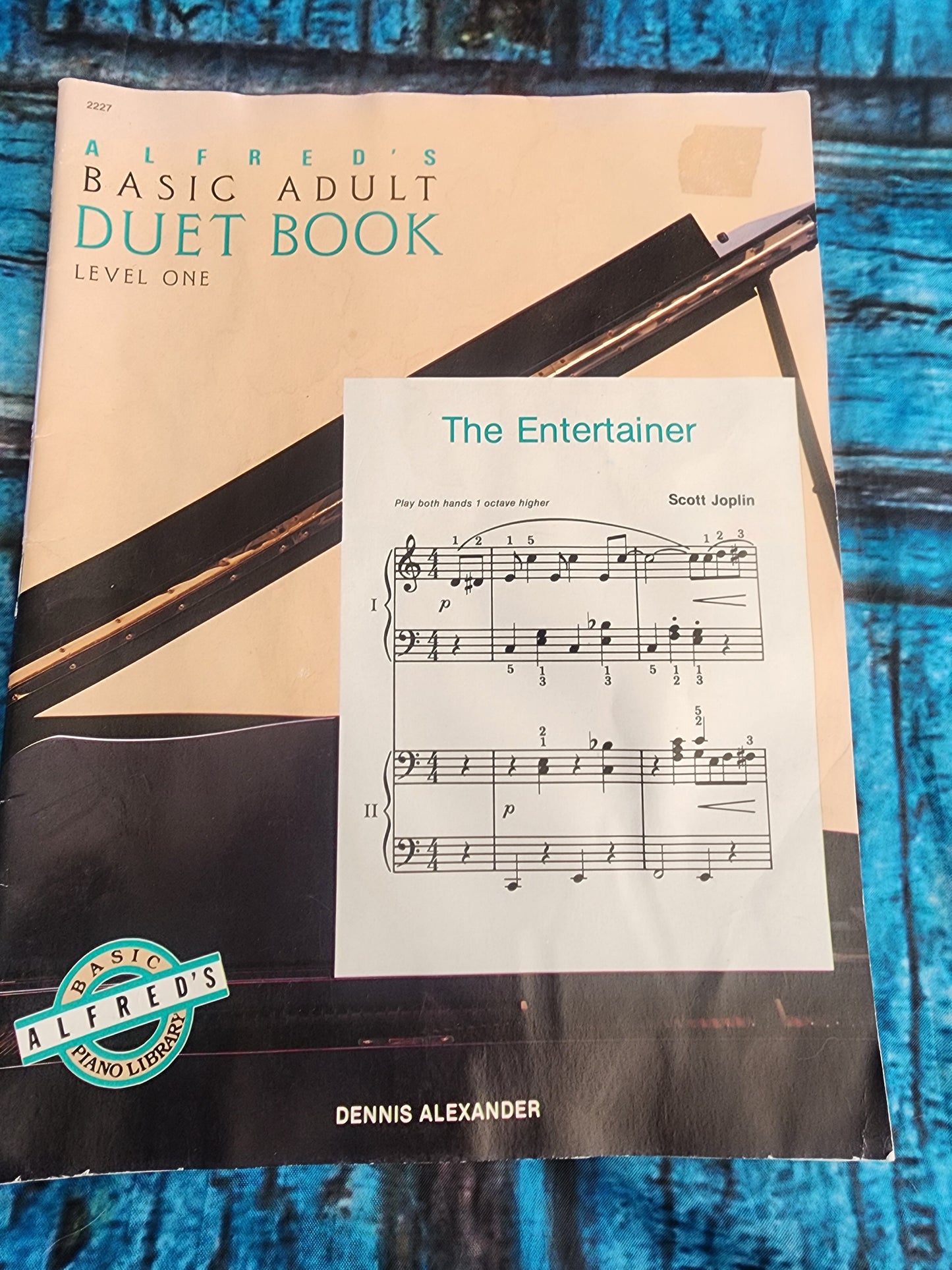 Alfred's Basic Adult Duet Book Level 1 Piano Music