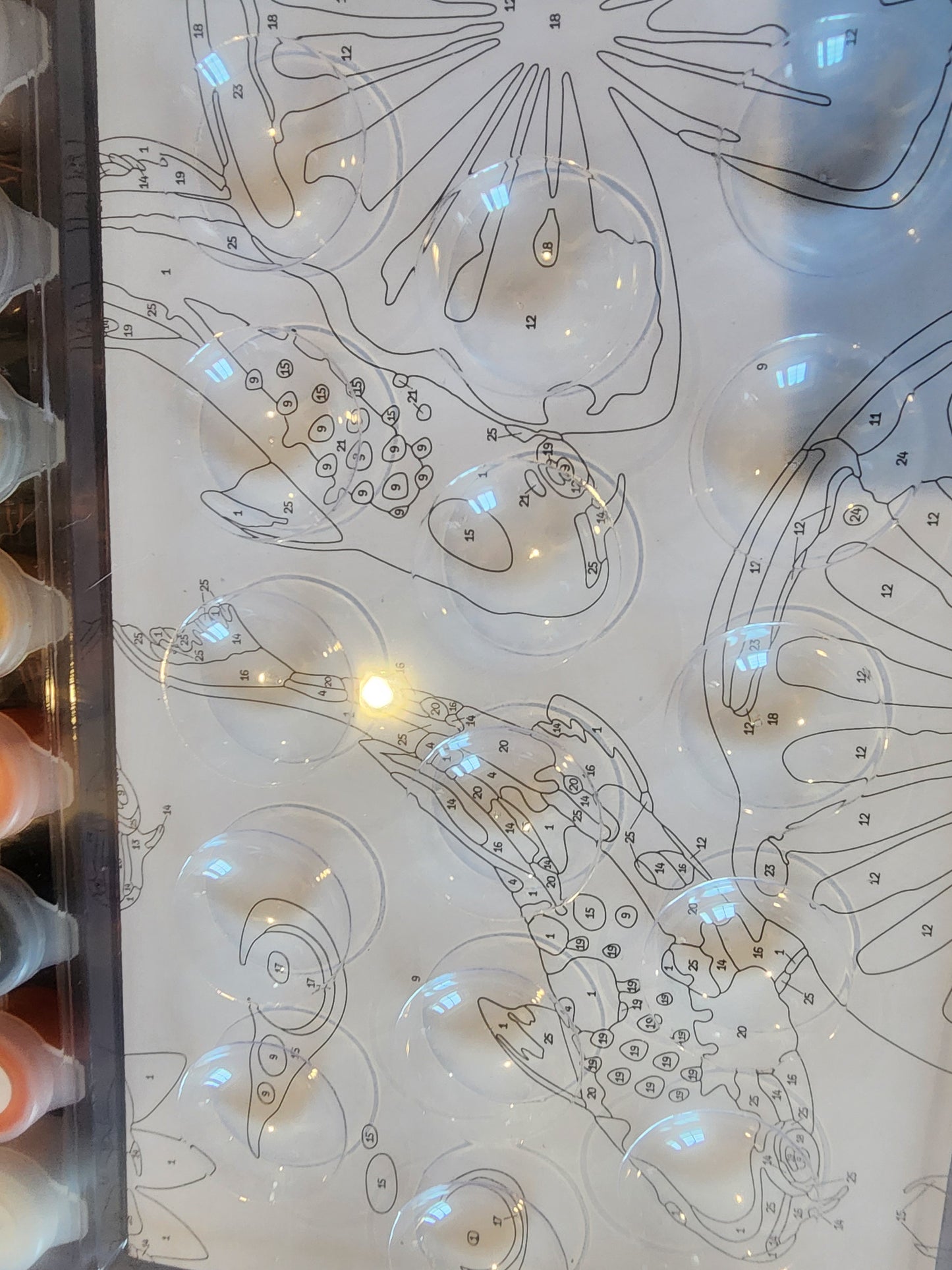 Art Maker PAINTING BY NUMBERS: KOI FISH w/ Supplies~~NIP