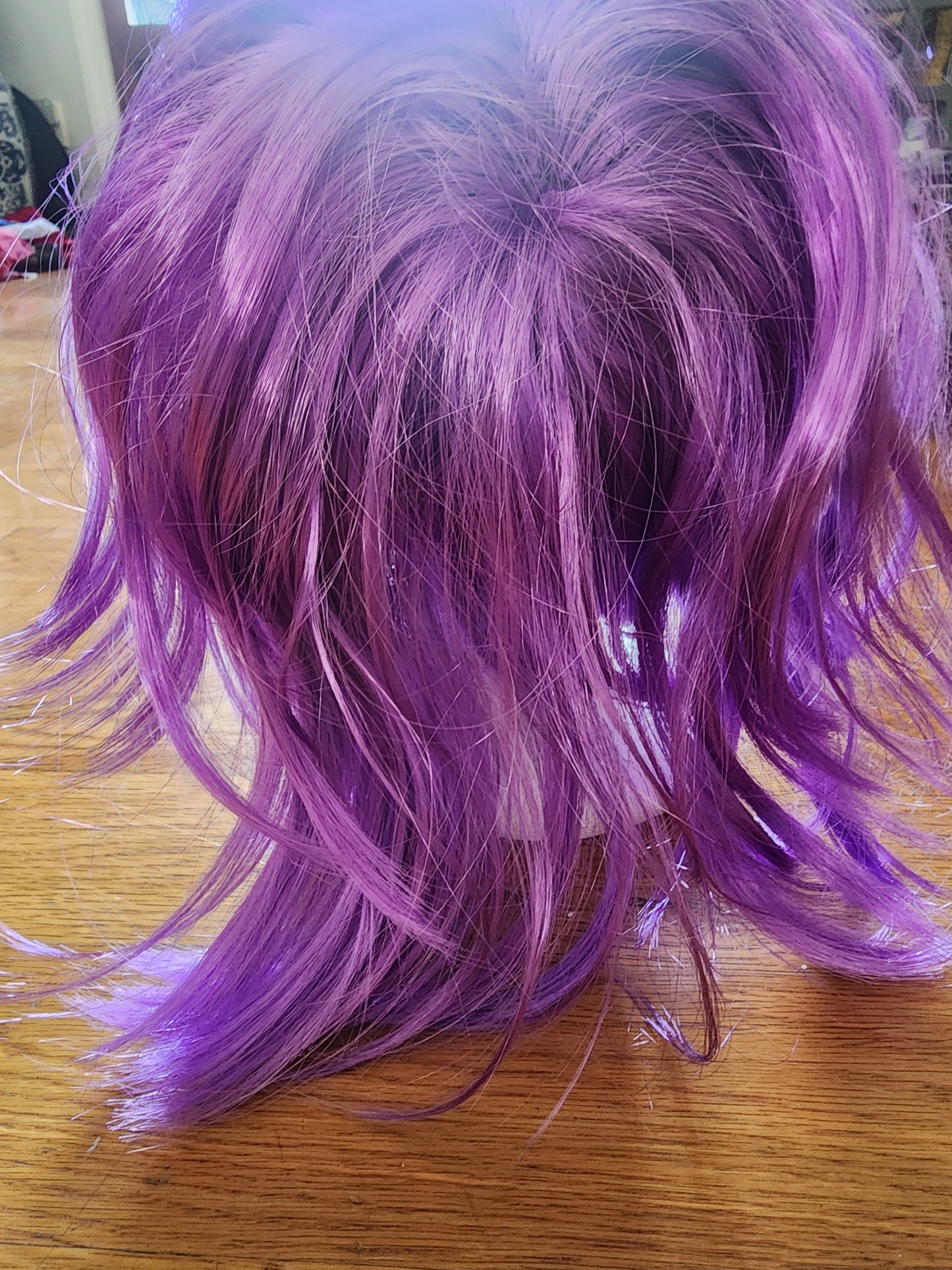 Purple anime wig cosplay or Halloween costume
