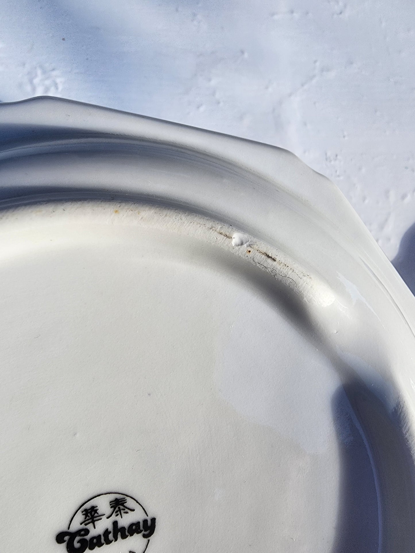 8" Asian Tatung Imari Cathay Octagon Covered Casserole Serving Bowl China