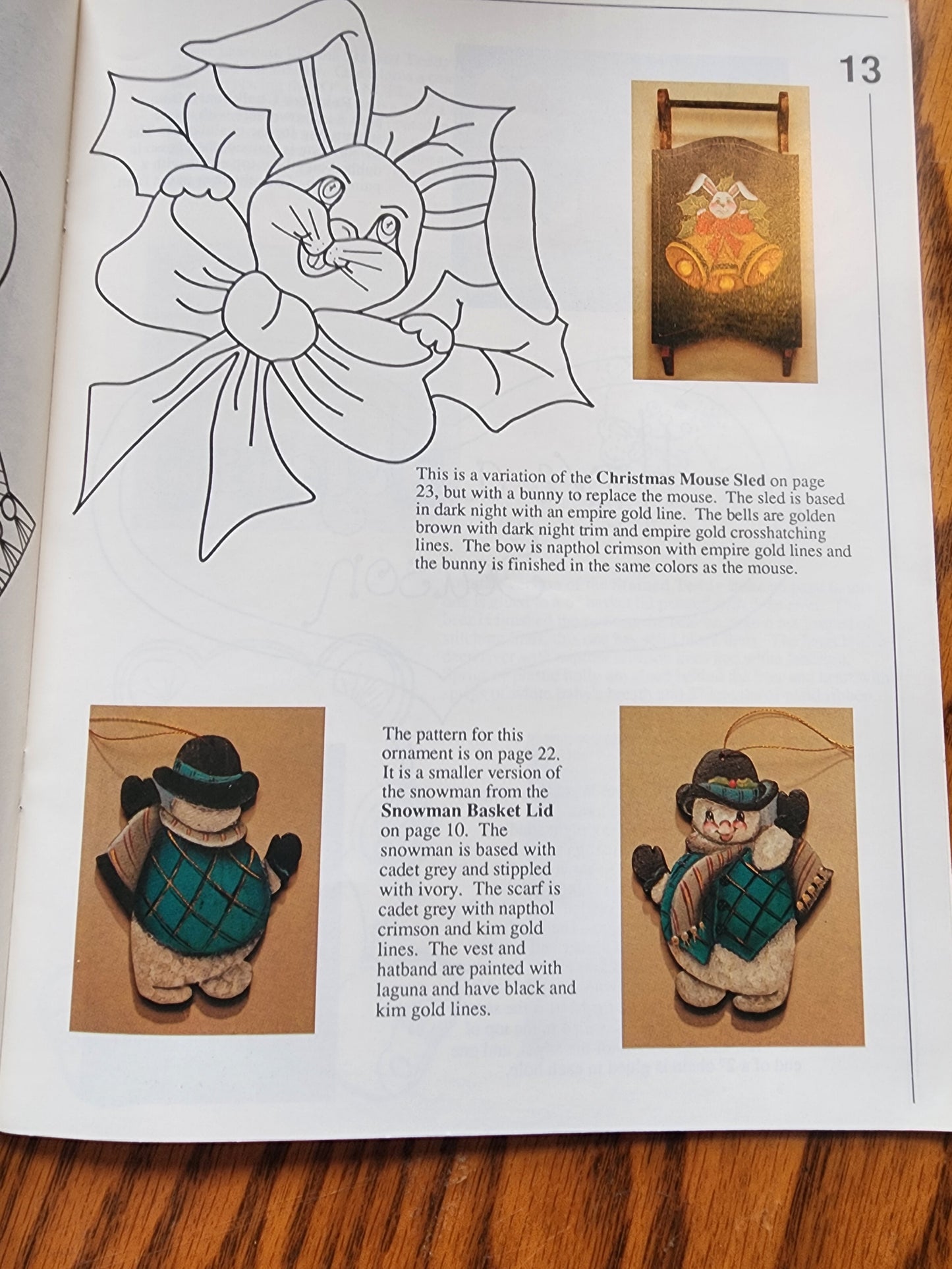HOW TO TOLE PAINT FOR CHRISTMAS IF YOU KNOW YOU CAN'T ~ Skinner & Zuhlke SC 1988