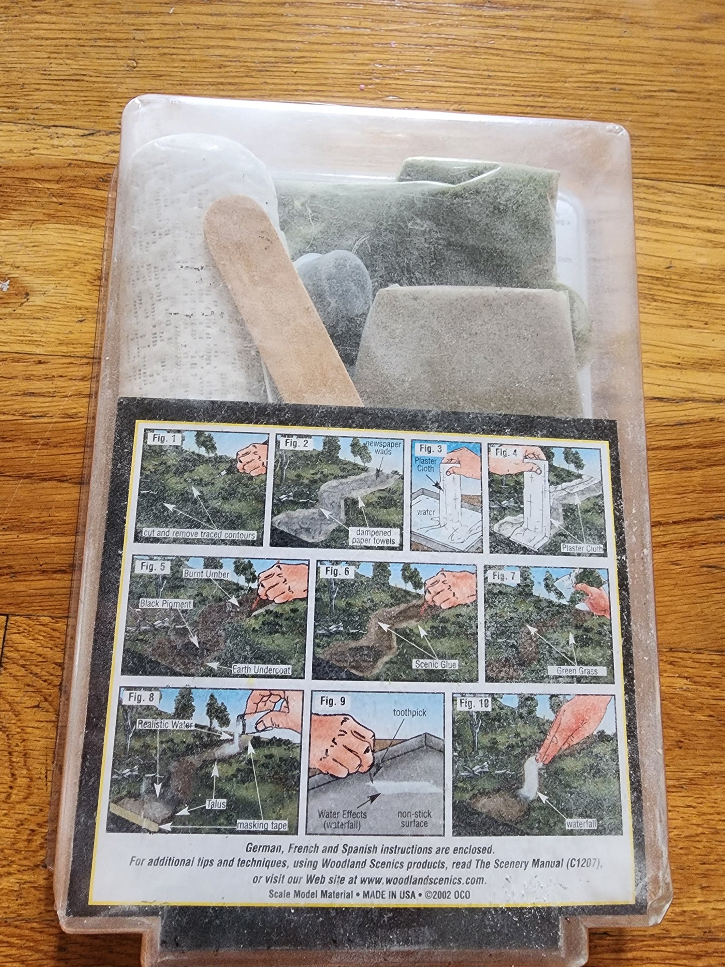 Woodland Scenics LK955 River Waterfall Learning Kit Scenery Model Train Layout diorama