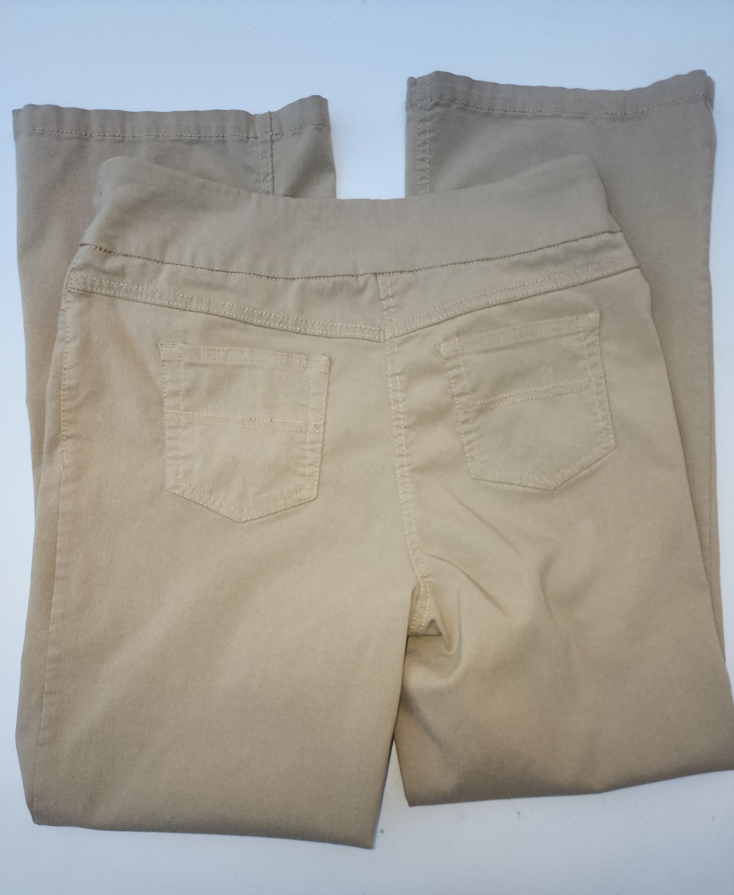 Women's Tan Stretch Pants by Westbound 10 short