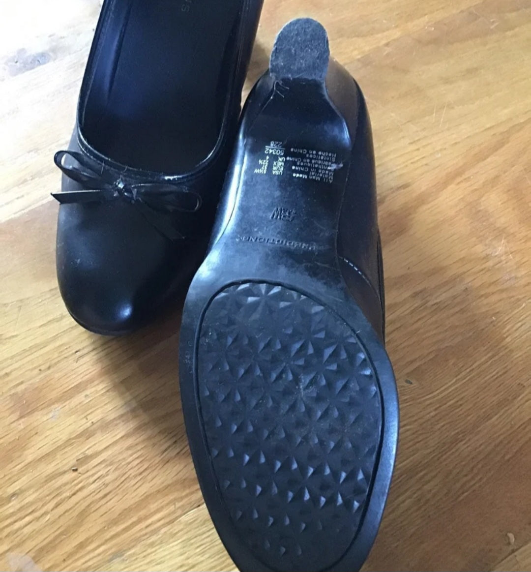 Women's Navy Pumps high heel shoes 5.5