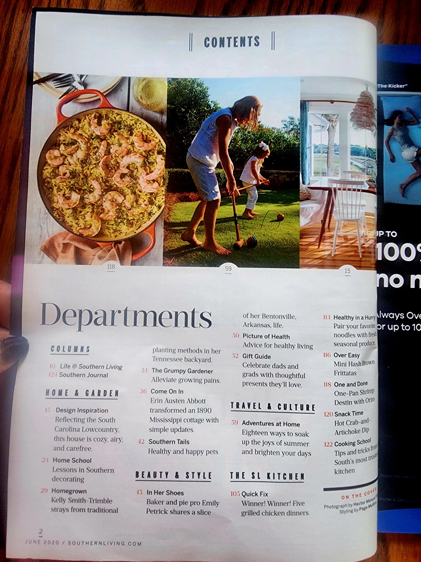 SOUTHERN LIVING - June, 2020 - The Joys of Summer - Secrets to a Pretty Porch