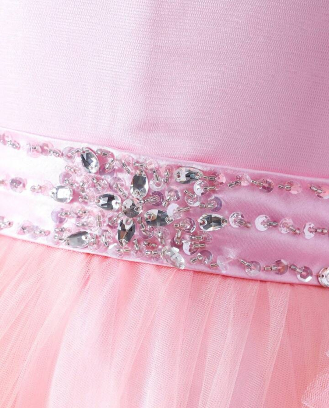 Stunning V-Back Luxury Pageant Tulle Ball Gowns for Girls 12/13