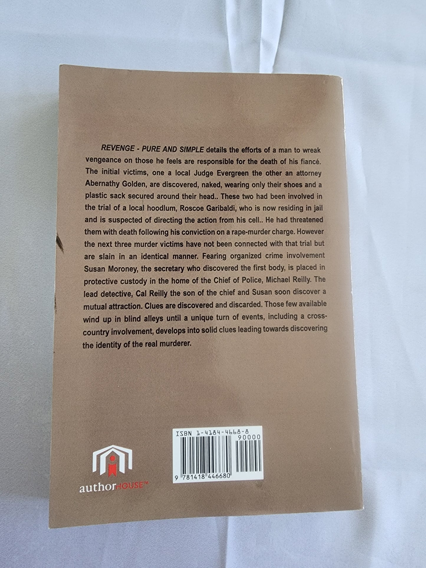 Murder Mystery- Revenge Pure & Simple pb book by Kelsie Miller In good condition