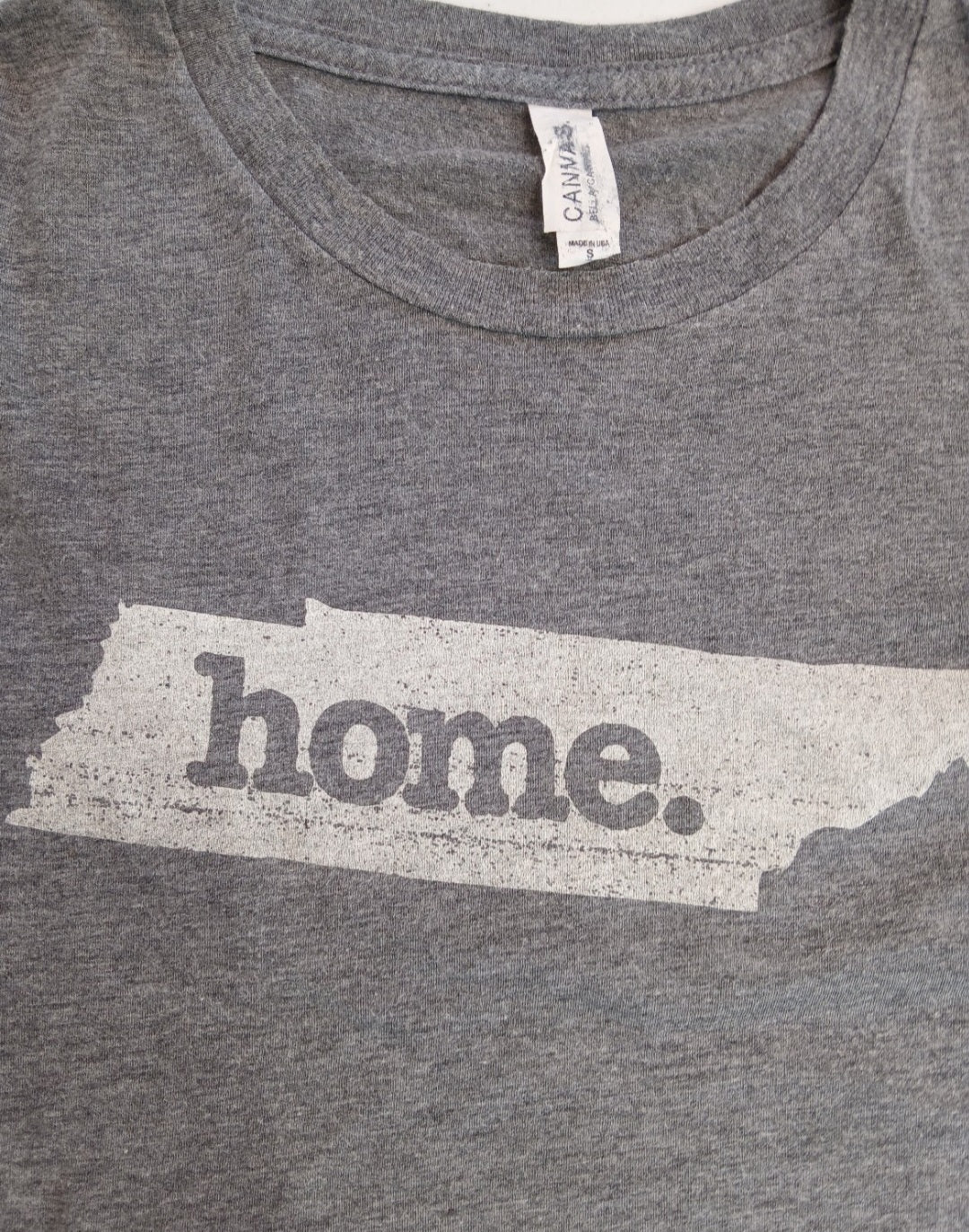 Women's Tennessee Home T-Shirt Small Gray long sleeve