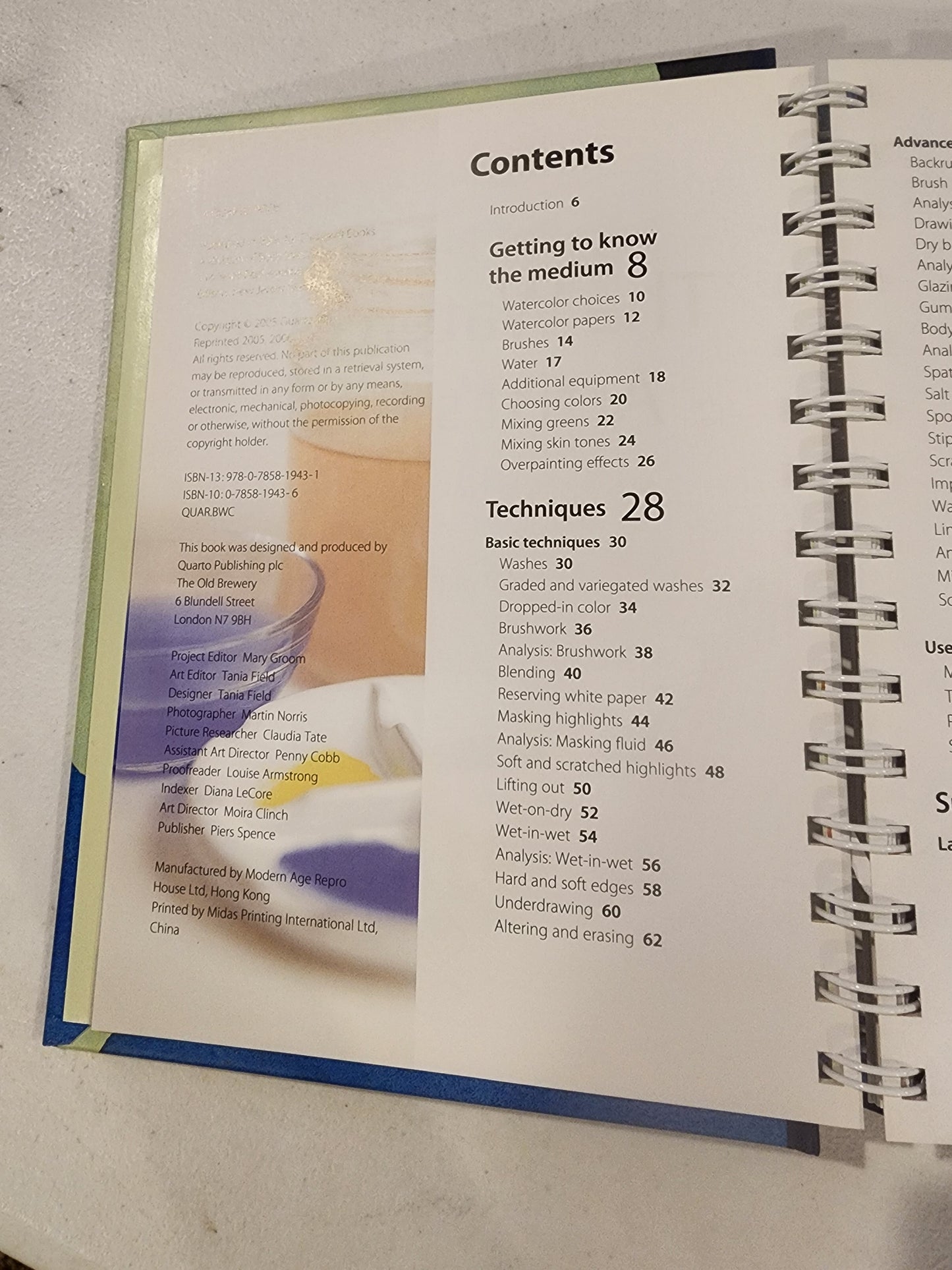 Artist's Bibles Ser.: The Watercolor Artist's Bible by Marylin Scott (2009,...