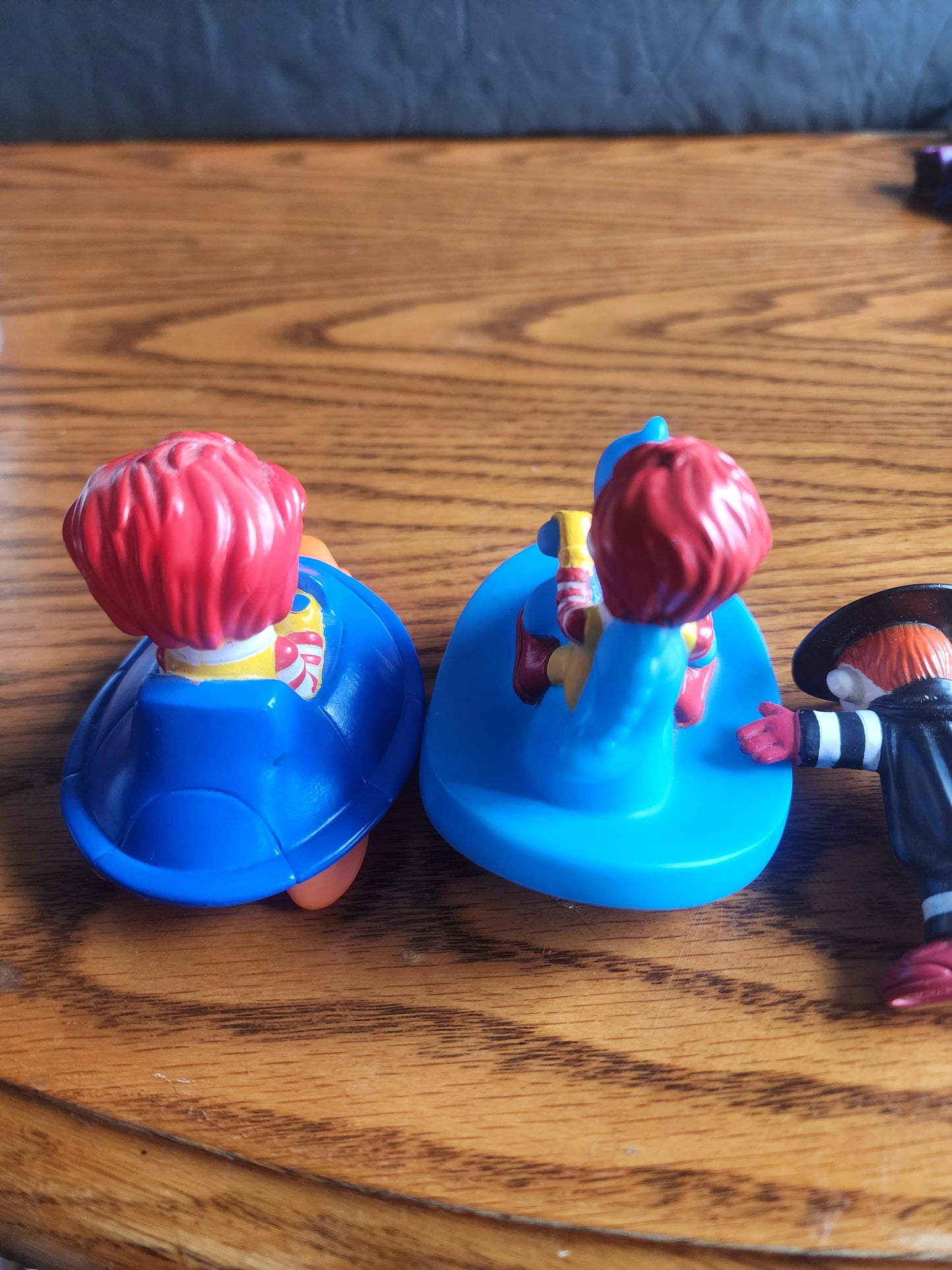 Vintage McDonald’s Happy Meal Toy Lot - 4 Pieces: 2 Baby Ronald McDonald & 2 Hamburglar