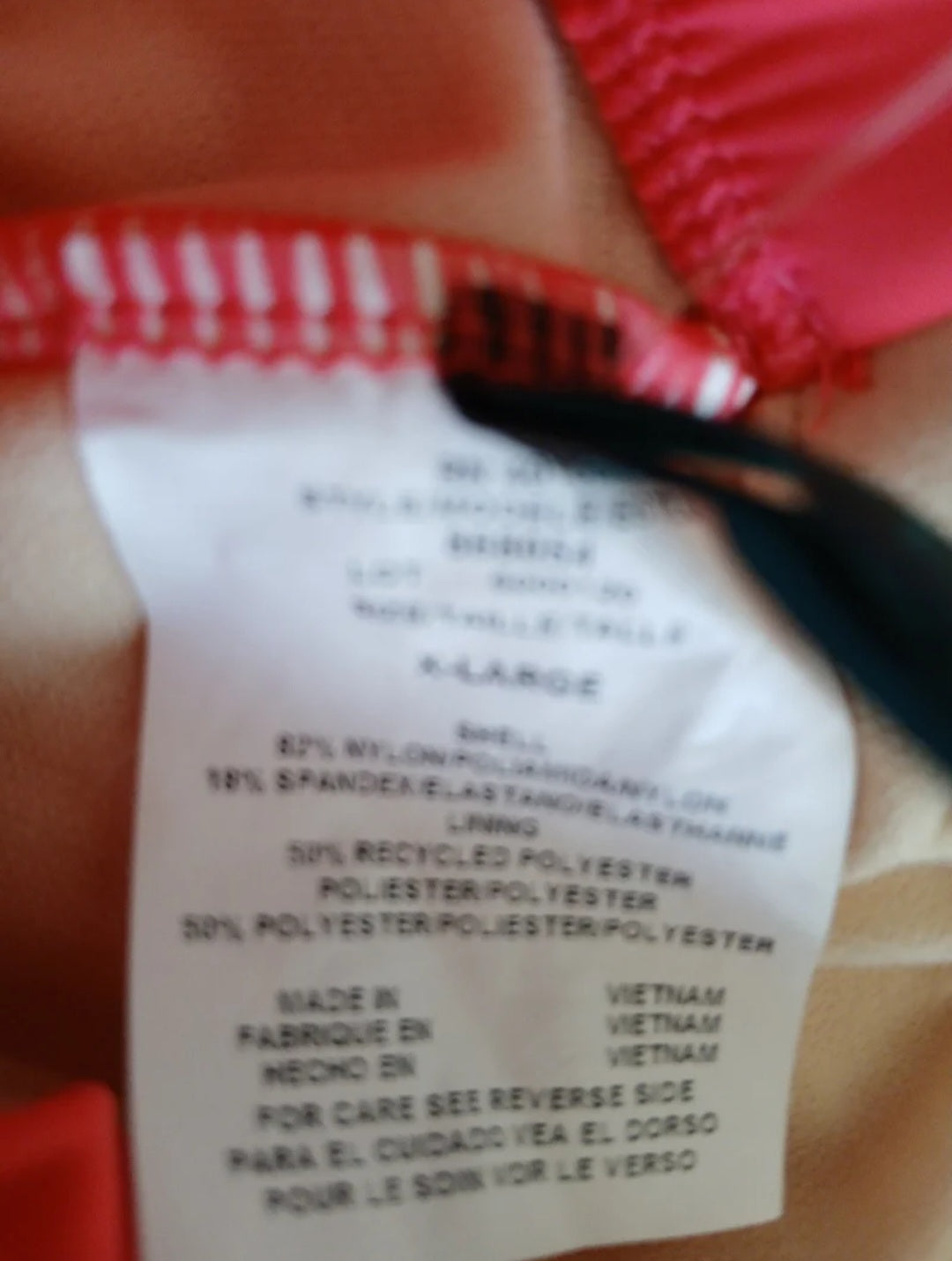 Asymmetrical Strap One Piece In Pink By Aqua Green XL 16 swimsuit