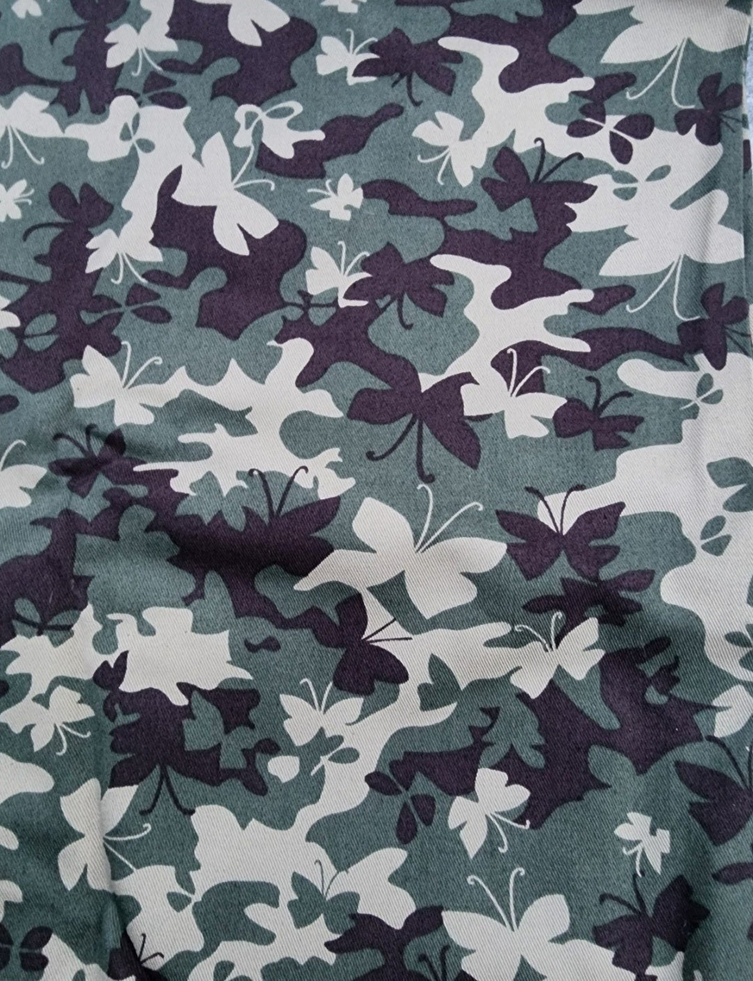 Fabric Butterfly Camouflage 1.61 yards