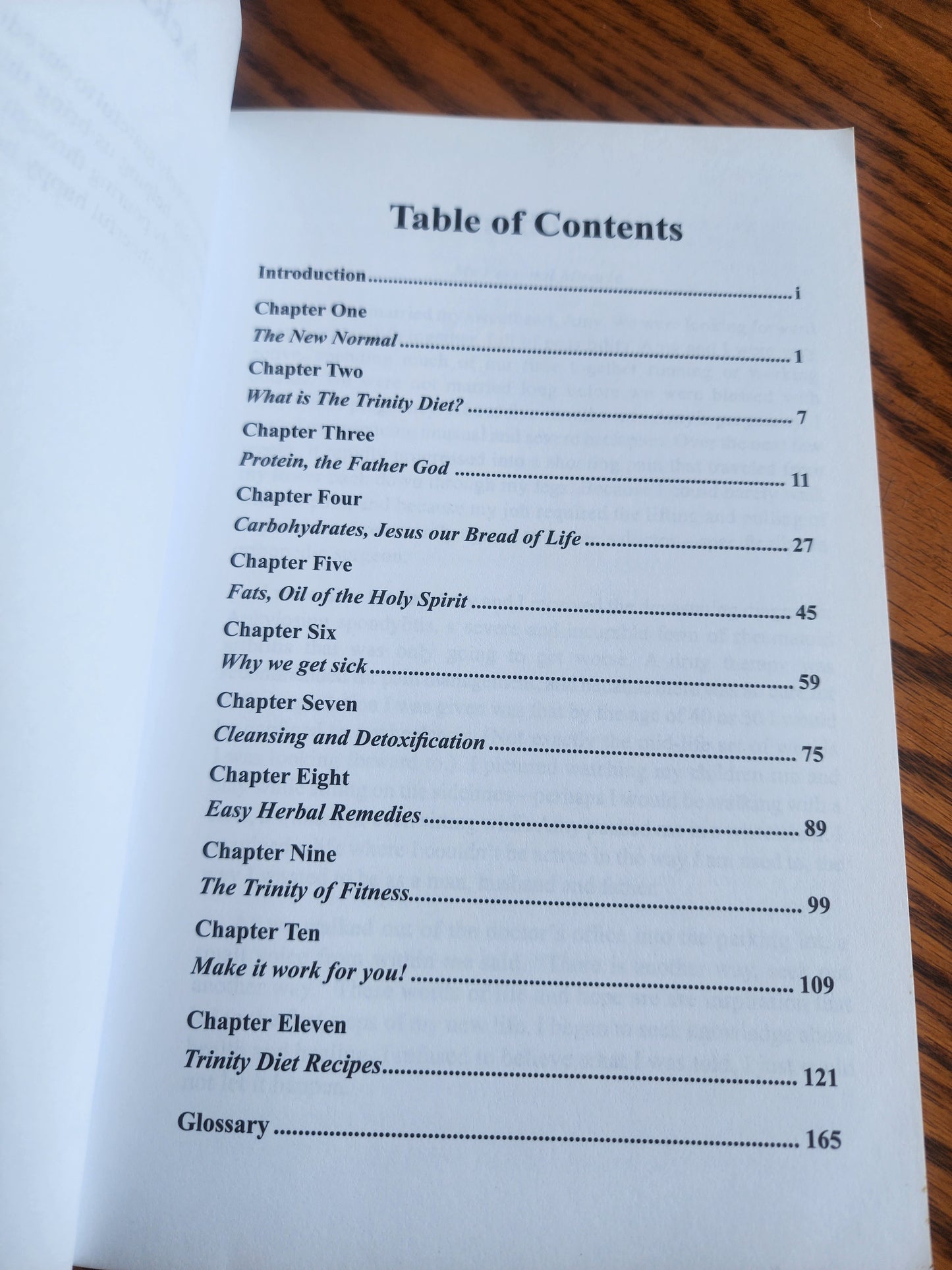 The Trinity Diet: Lifestyle Balancing - Body, Soul and Spirit holistic book