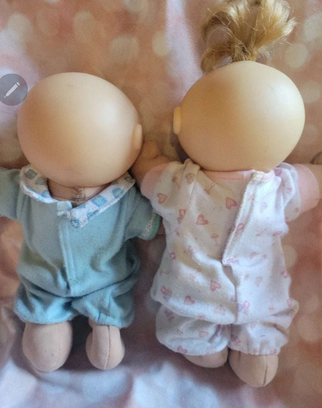 Cabbage Patch Twin Baby Dolls 2004 Boy & Girl (103)