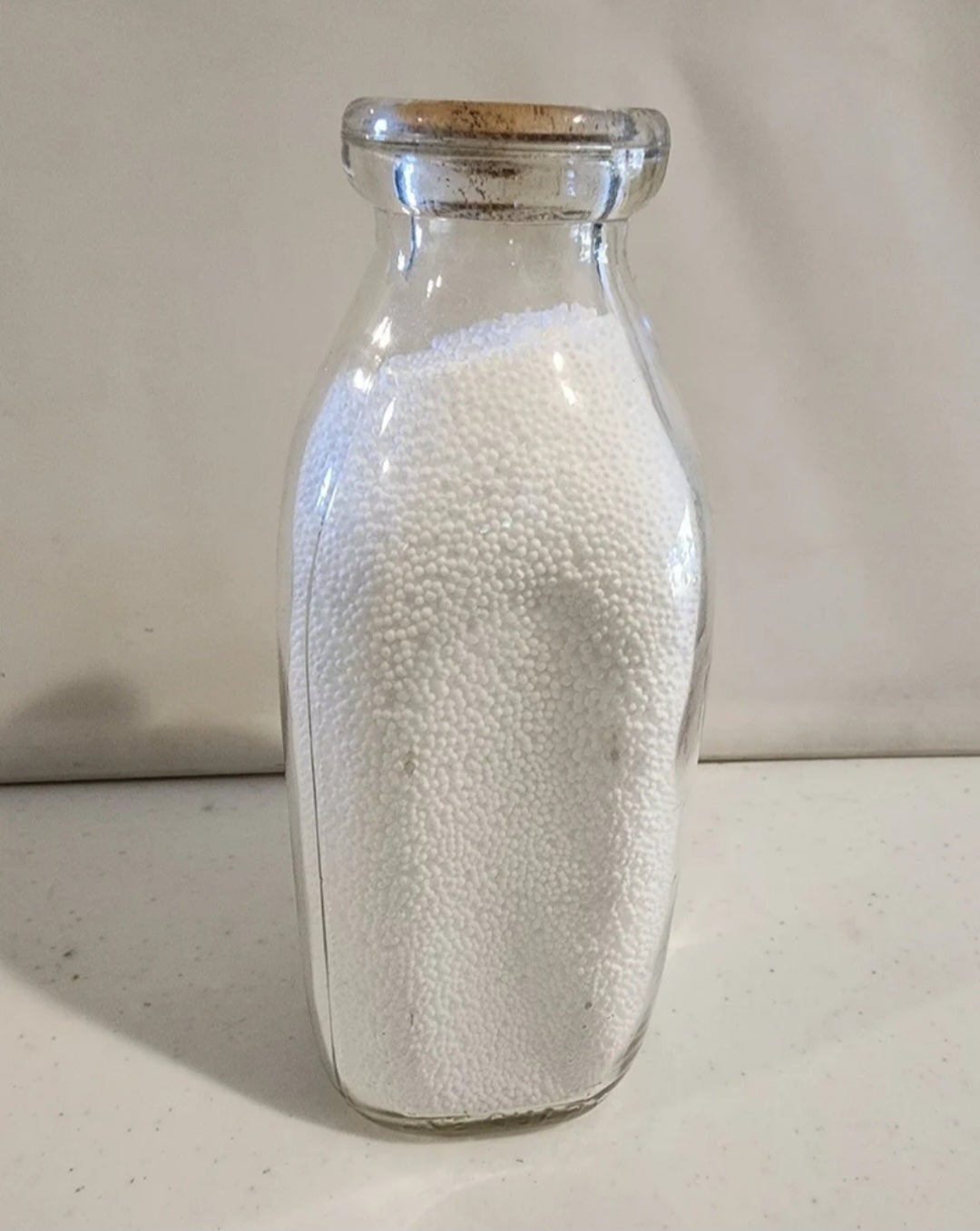 Vintage Cote's Dairy Milk Bottle Lewiston Maine glass jug 8.75" tall