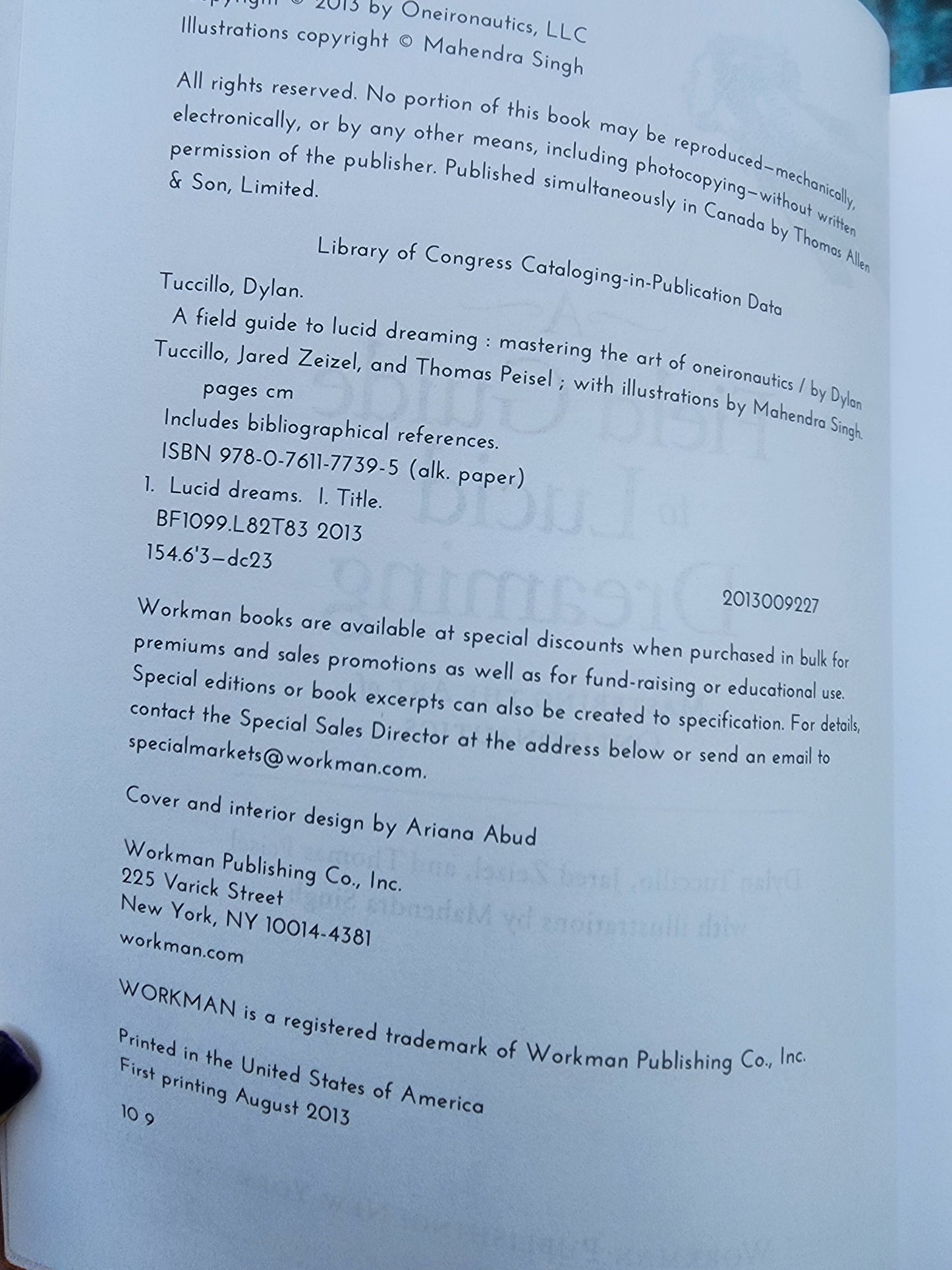 A Field Guide to Lucid Dreaming : Mastering the Art of Oneironautics softcover book