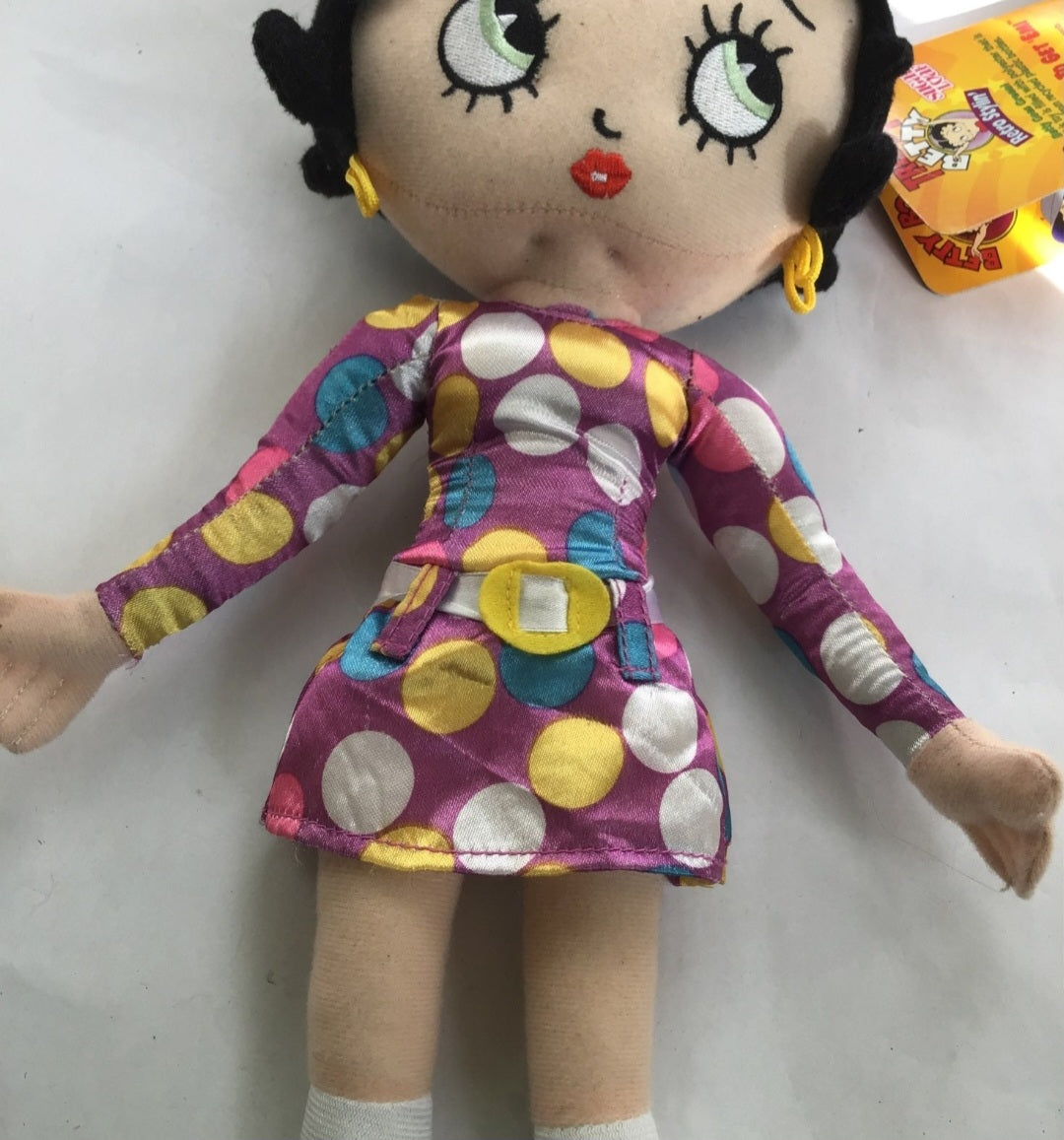 Betty Boop Doll Retro Stylin 60s Era. 15" tall