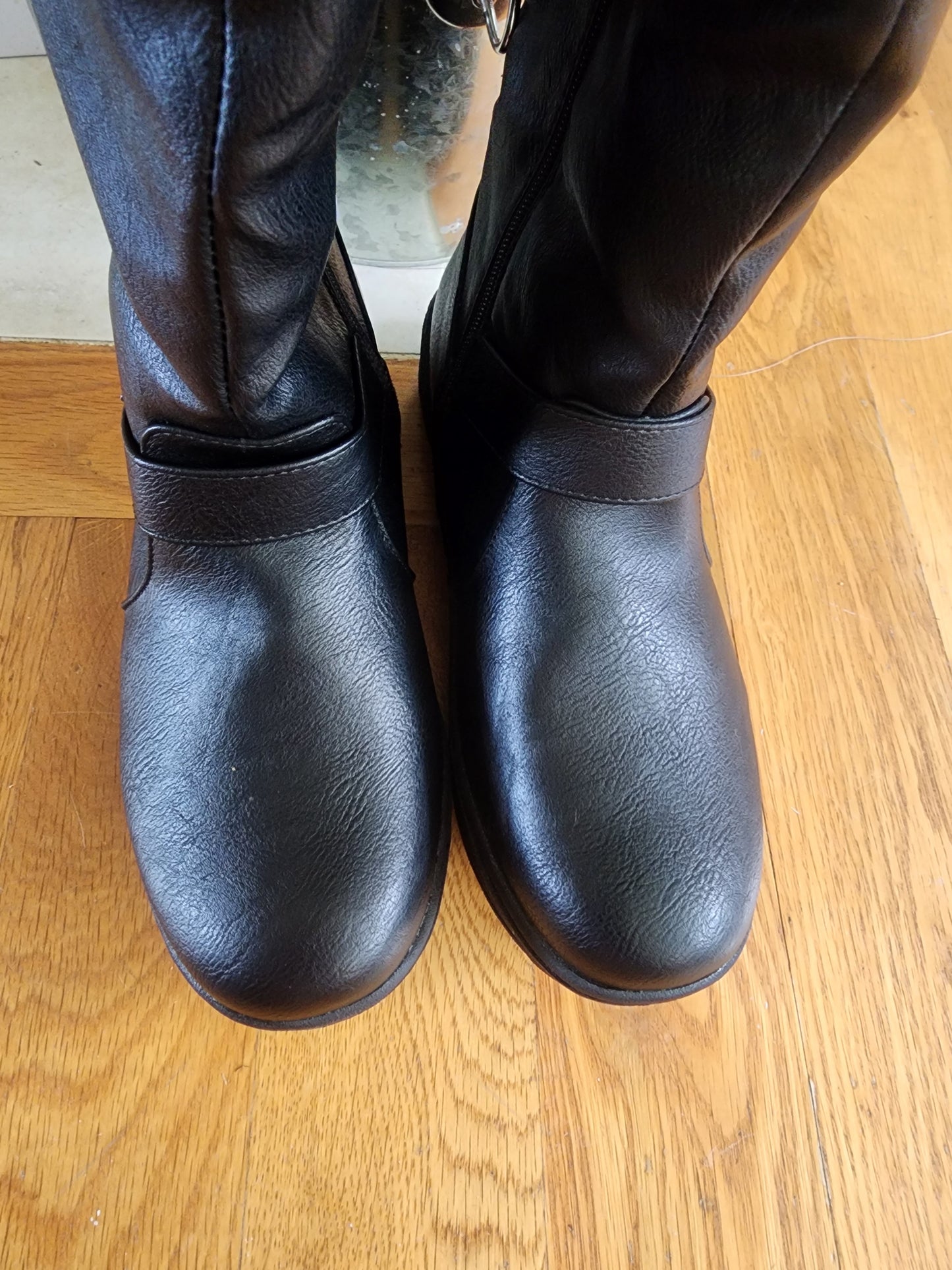 Winter Knee High Snow Boots Women Faux Fur Lined Waterproof Slip Resistant 8