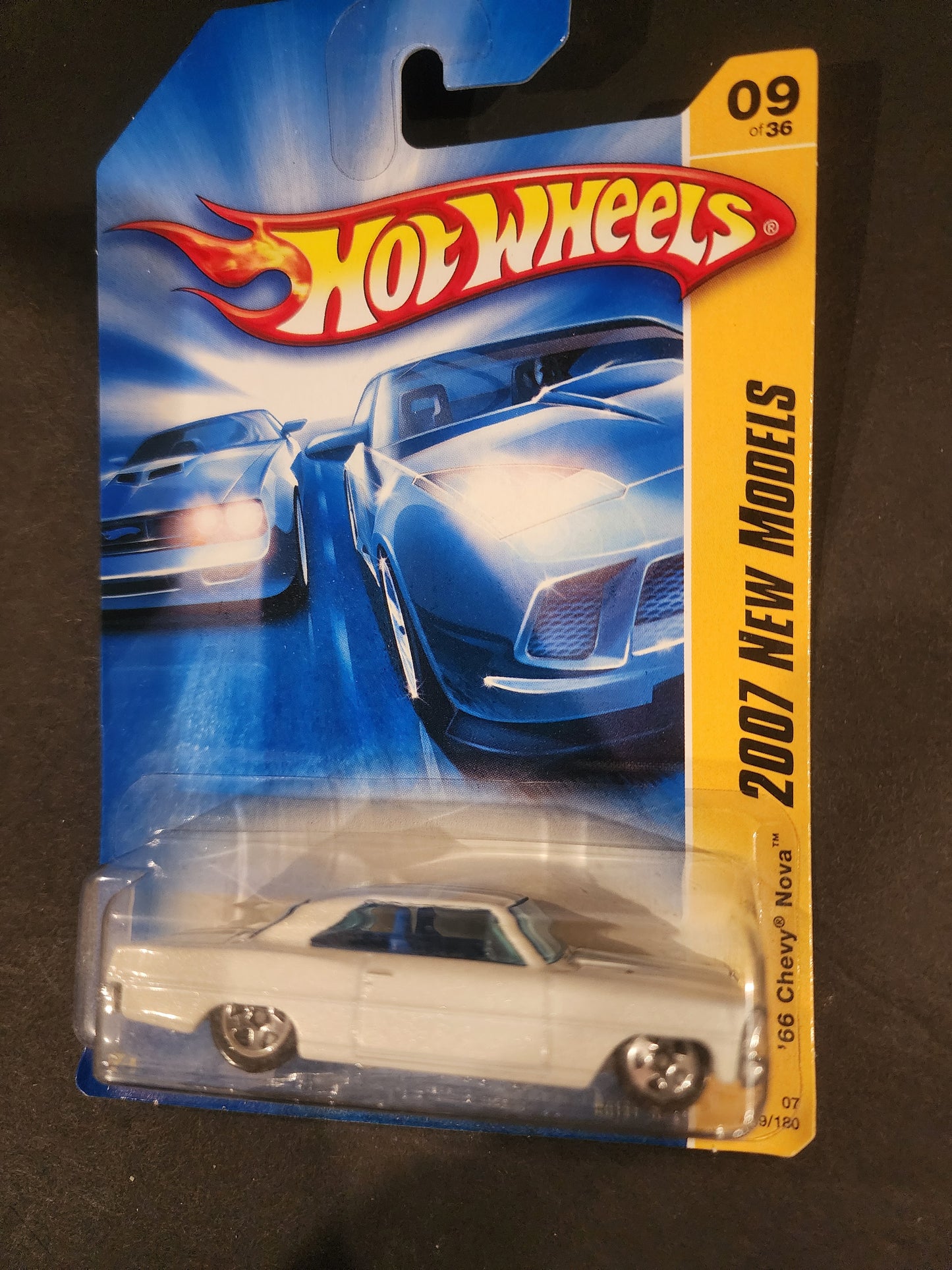 Hot Wheels 66 Chevy Nova 1:64 Scale Die Cast 2006 K6141