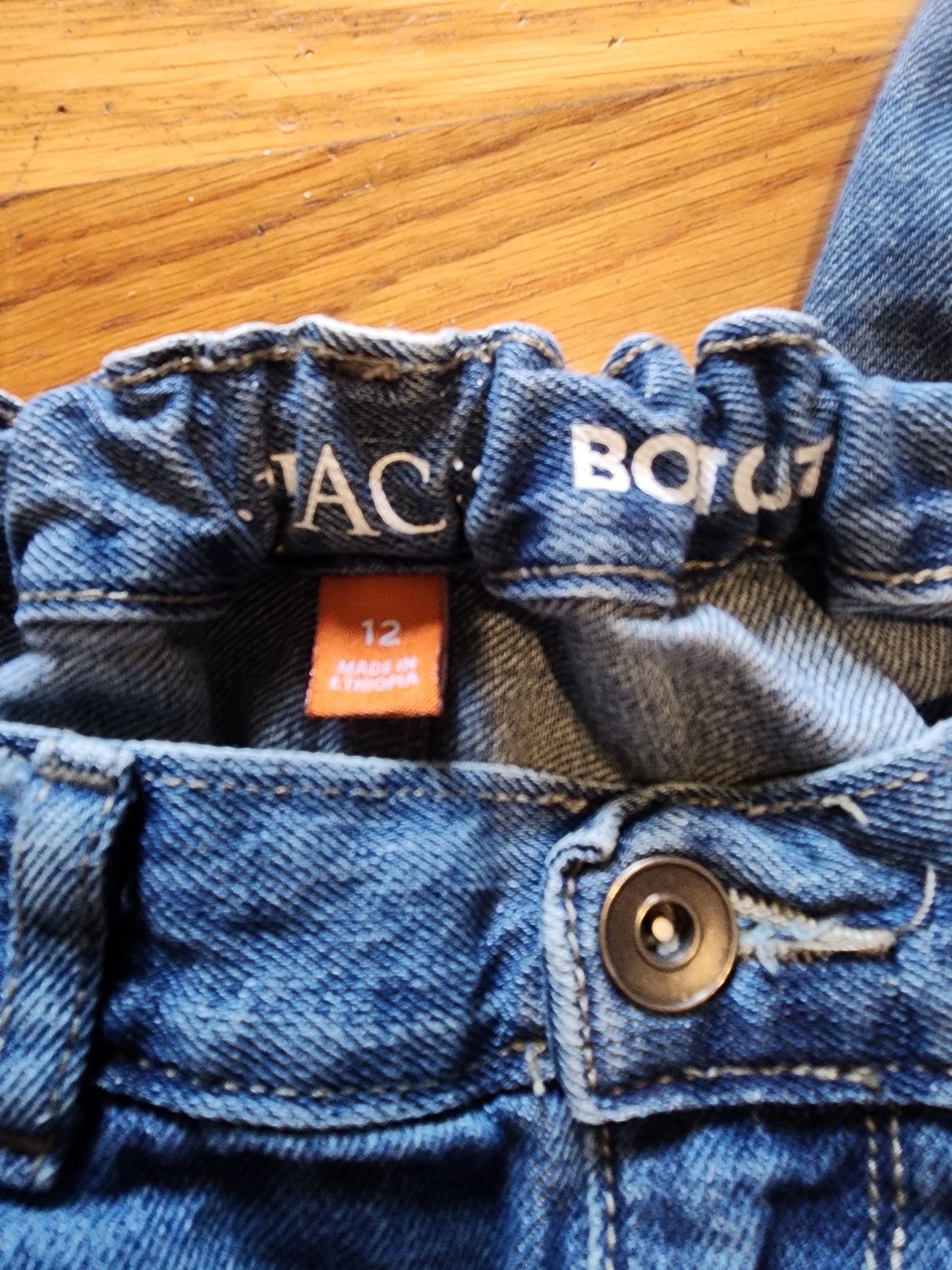 Children 's Place Bootcut Jeans 12 adjustable waist