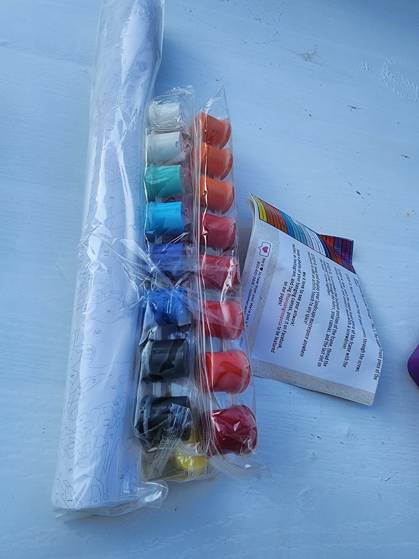 NEW 2020 Artiscapes Sunset Palm Trees Paint By Number Kit 16x20 w/ Wood Frame