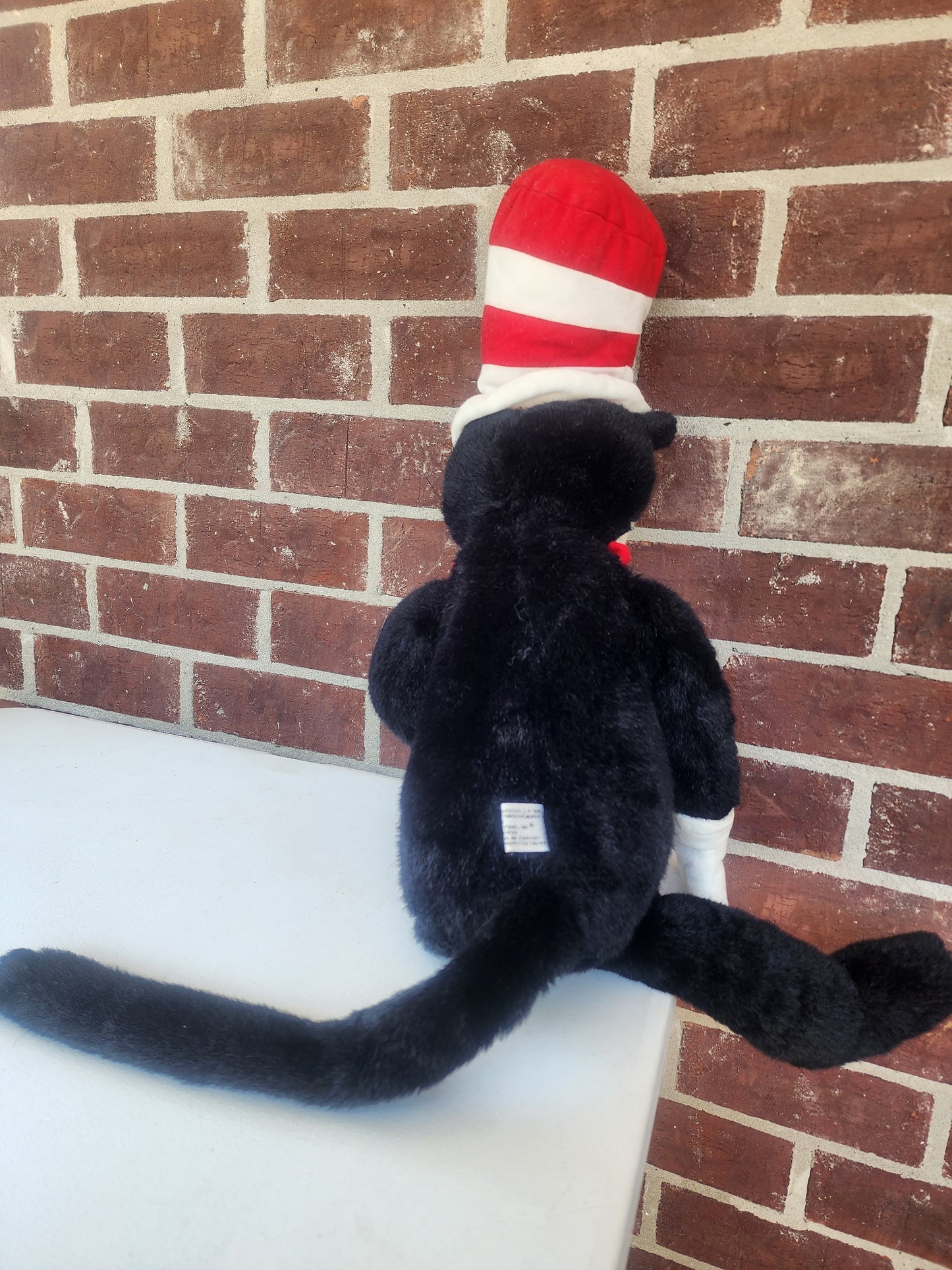 VTGE 1995 DR. SEUSS ENTERPRISES, LARGE 29" PLUSH CAT IN THE HAT STUFFED TOY,