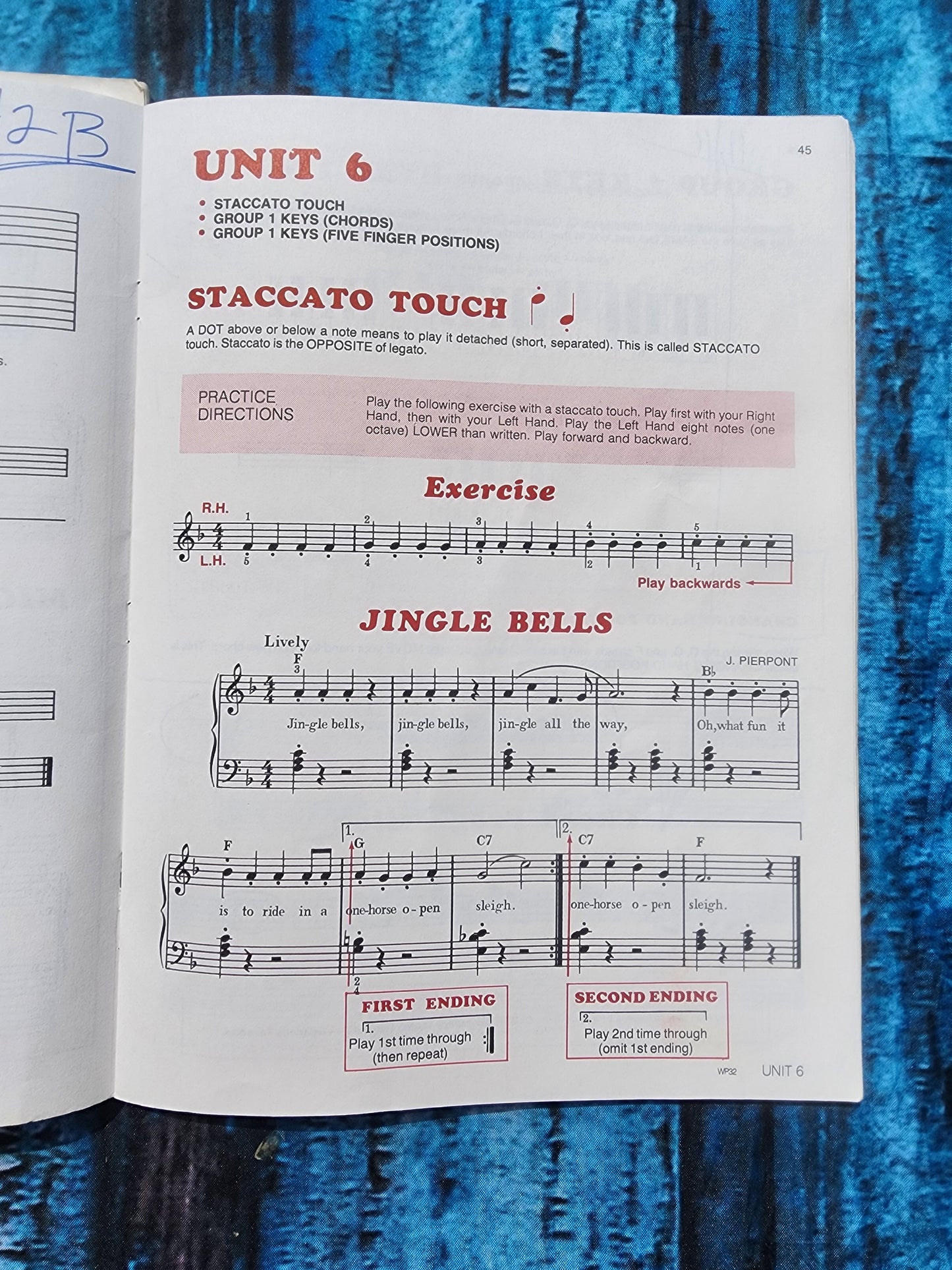 2 Books Musicianship & The Older Beginner Piano Course by James Bastien  (Level 1)