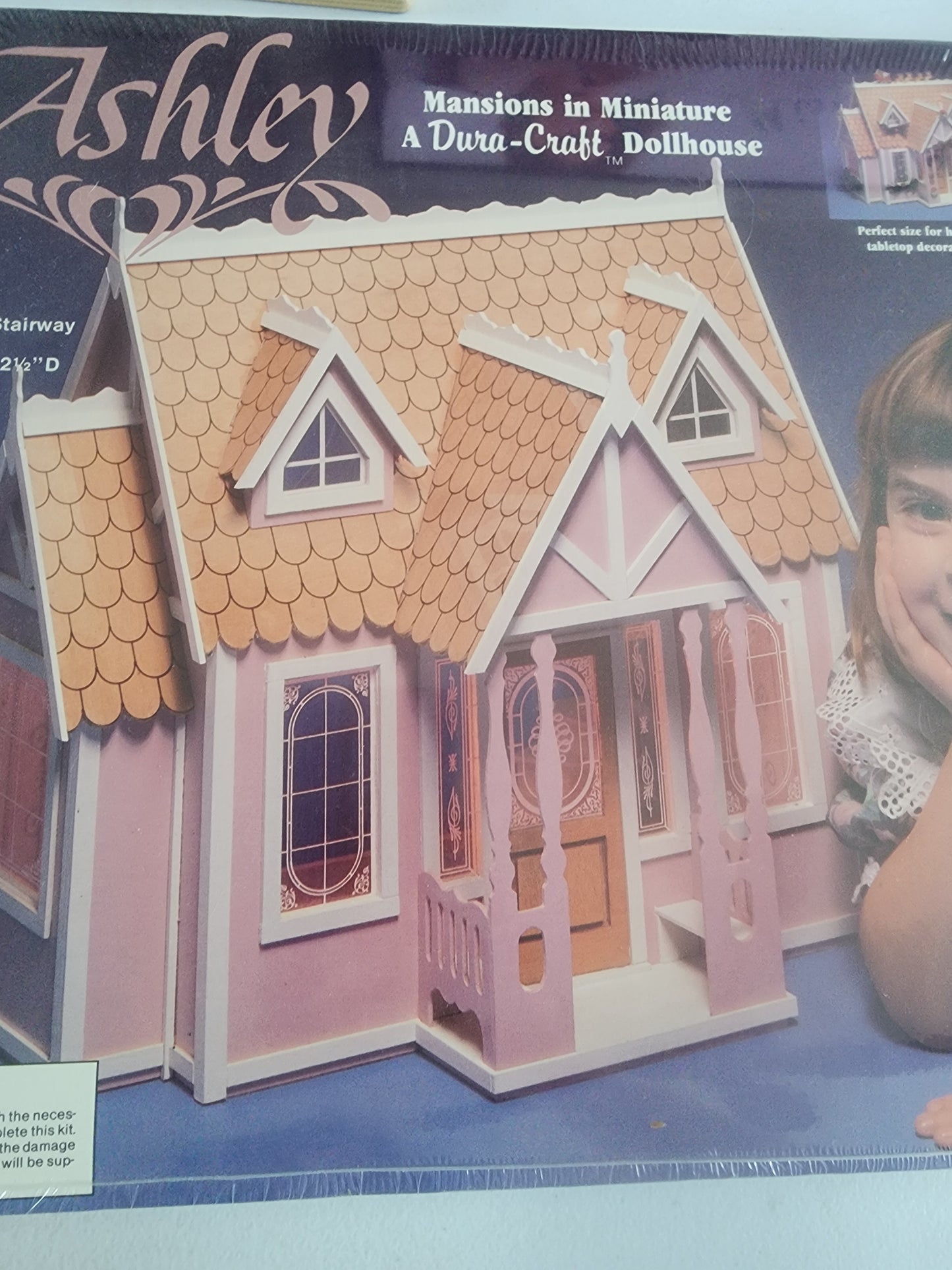 Dura Craft AH130 1992 Ashley Mansions in Miniature Wood Dollhouse Kit