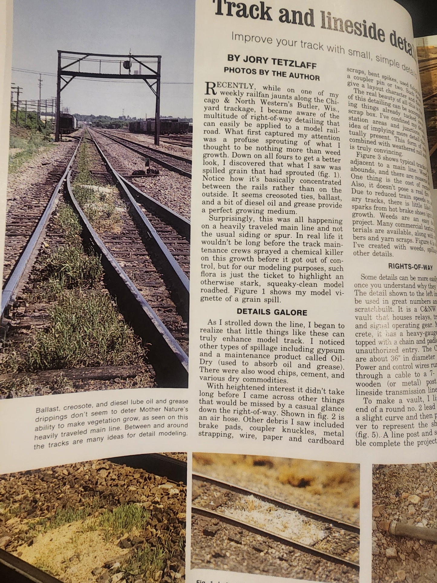 Detailing Tips Techniques Handbook 35 Model Railroader Books ISBN 0890241562