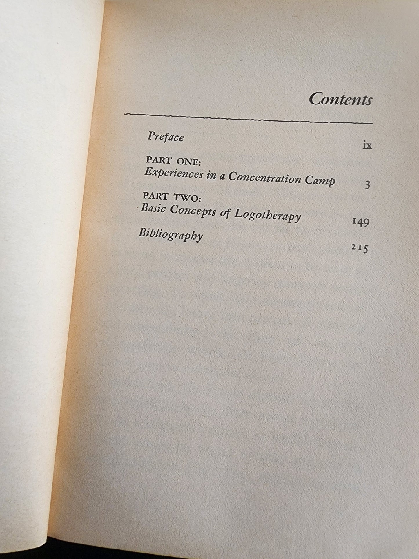 Man's Search for Meaning : An Introduction to Logotherapy by Viktor Frankl (1968)