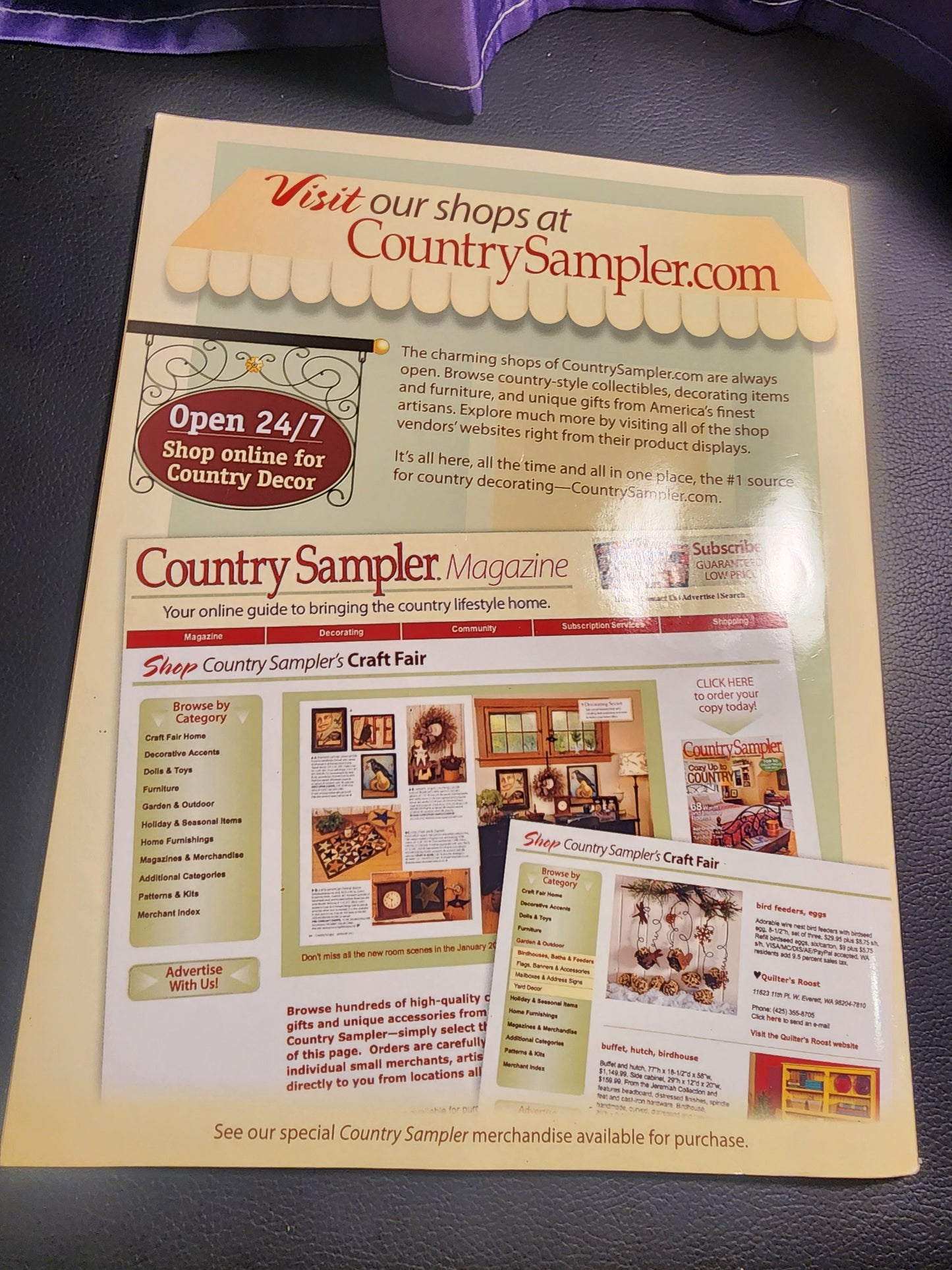 Country Sampler Home Tour Edition" 2011