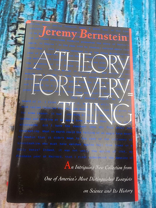 A Theory for Everything (Hardcover) Jeremy Bernstein