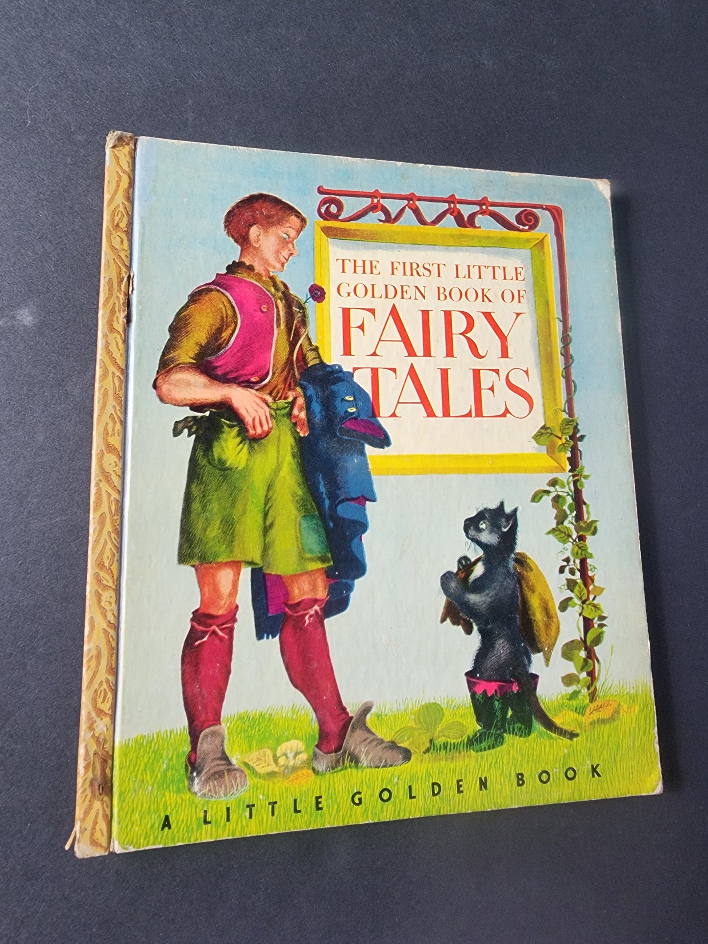 Vintage 1946 FIRST LITTLE FAIRY TALES A Little Golden Book