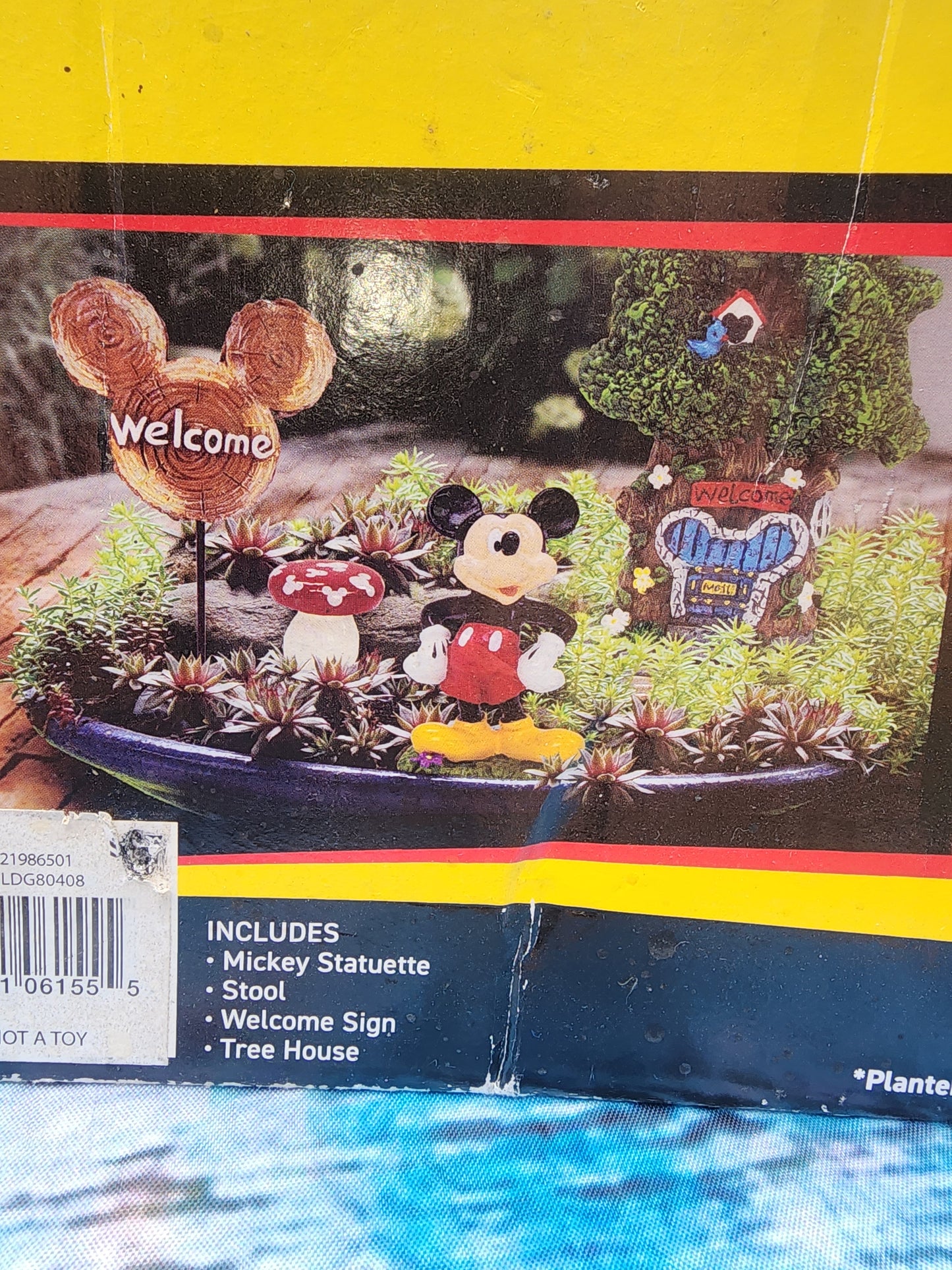 Disney Miniature Statuaries Kit Disney Mikey Miniature Garden Kit
